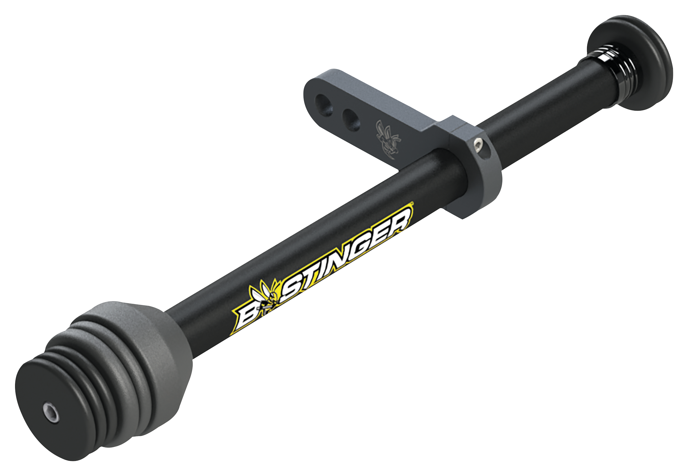 Image of Bee Stinger Sport Hunter Counter Slide Bow Stabilizer - Matte Black - 12'