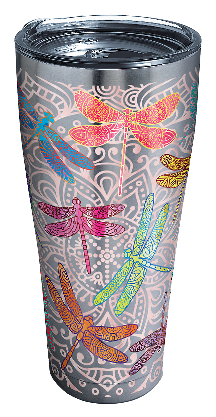 Tervis Dragonfly Mandala Stainless Tumbler with Slider Lid - 30 oz