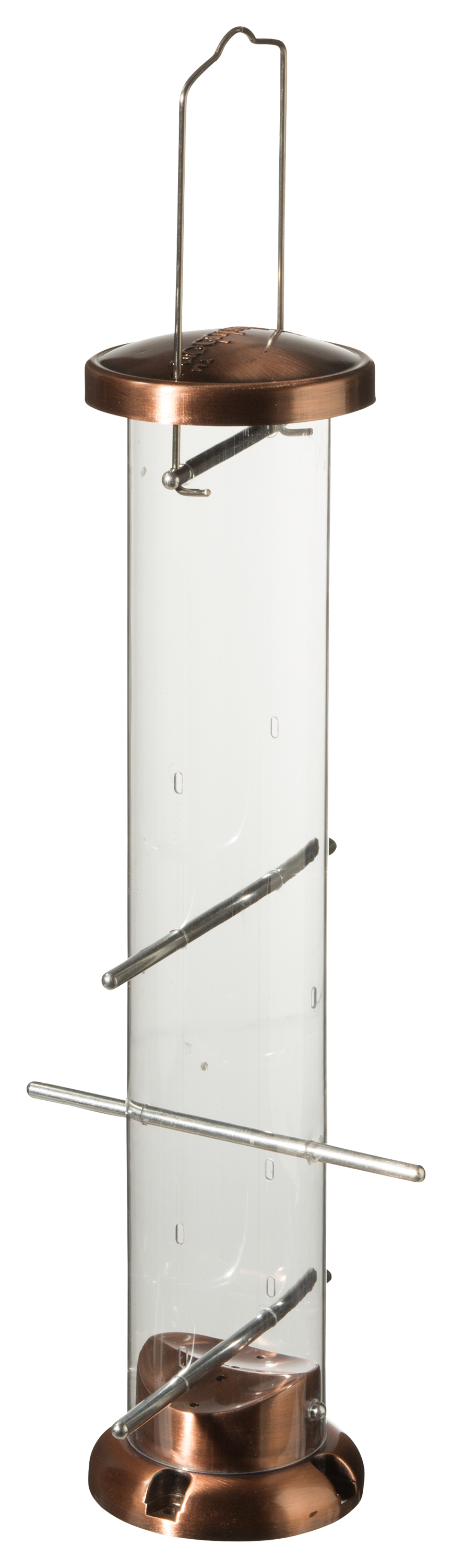 WoodLink Audubon 4 Port Thistle Finch Tube Feeder