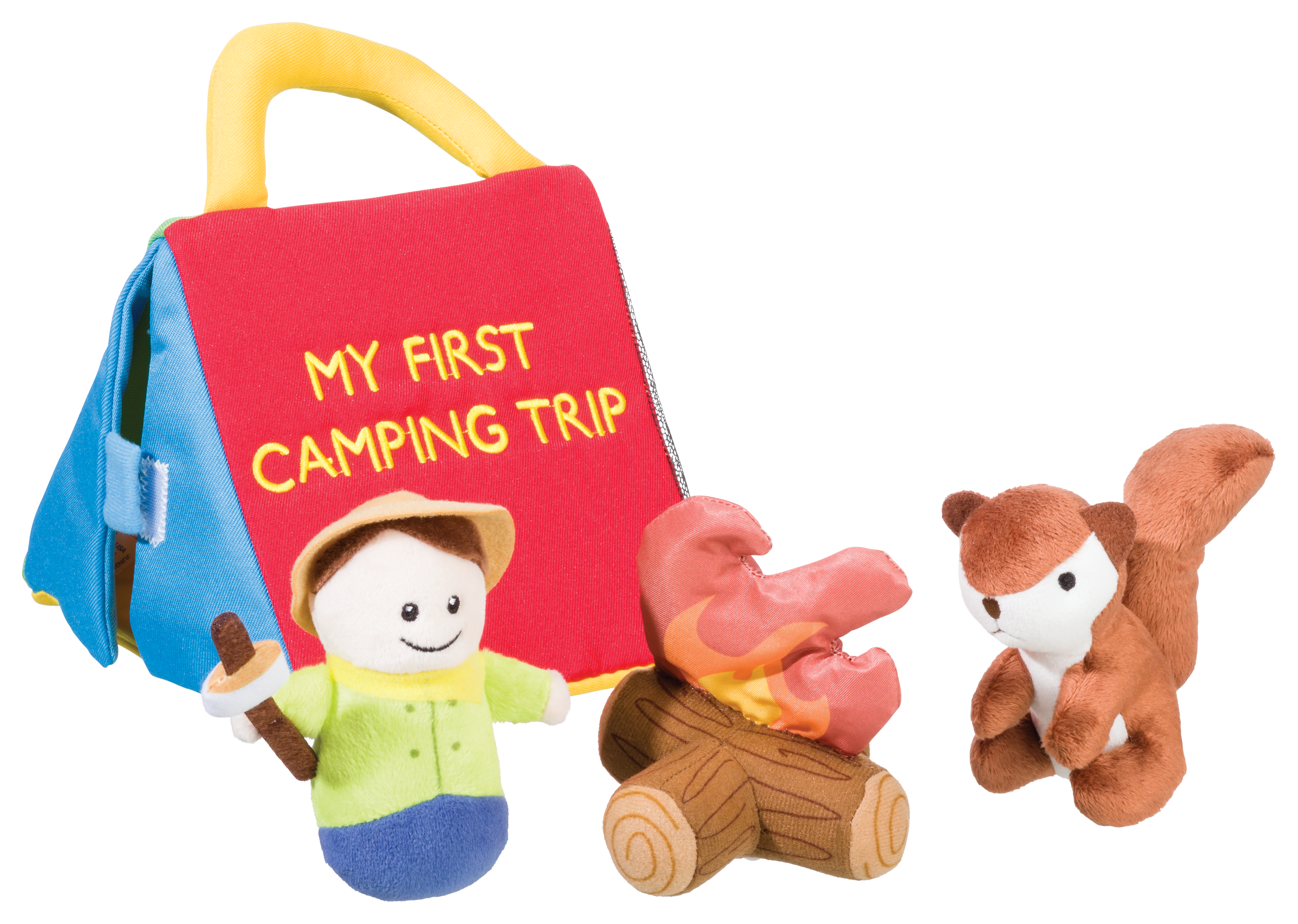 Bass Pro Shops My First Camping Trip Interactive Baby Talk Plush Playset for Babies