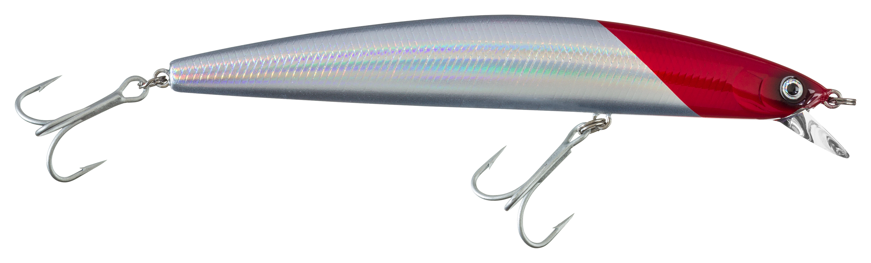 Image of Daiwa Floating Salt Pro Minnow - 6″ - 1-1/9 oz. - Laser Red Head