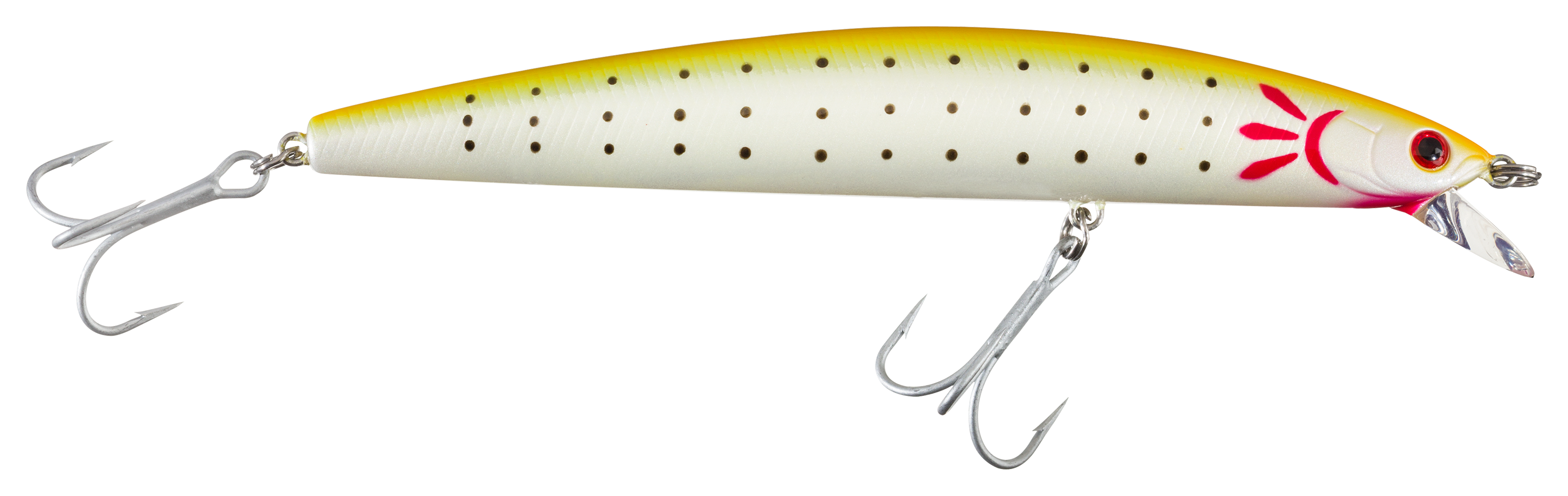 Image of Daiwa Floating Salt Pro Minnow - 6″ - 1-1/9 oz. - Yellow Pearl