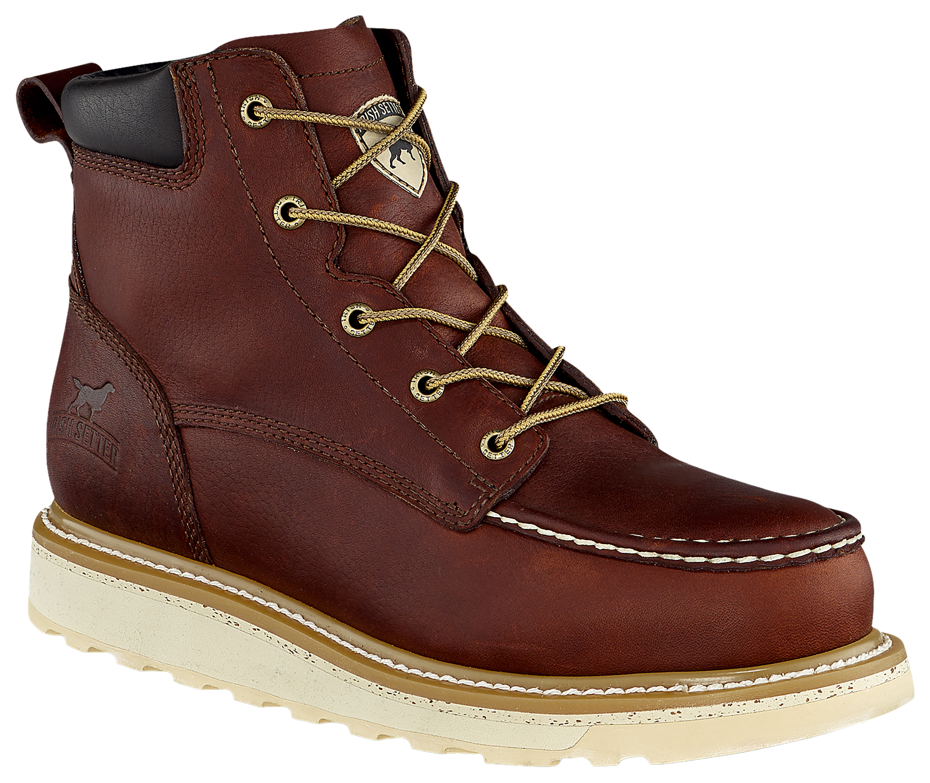 Irish Setter Ashby Work Boots for Men - Brown - 10M