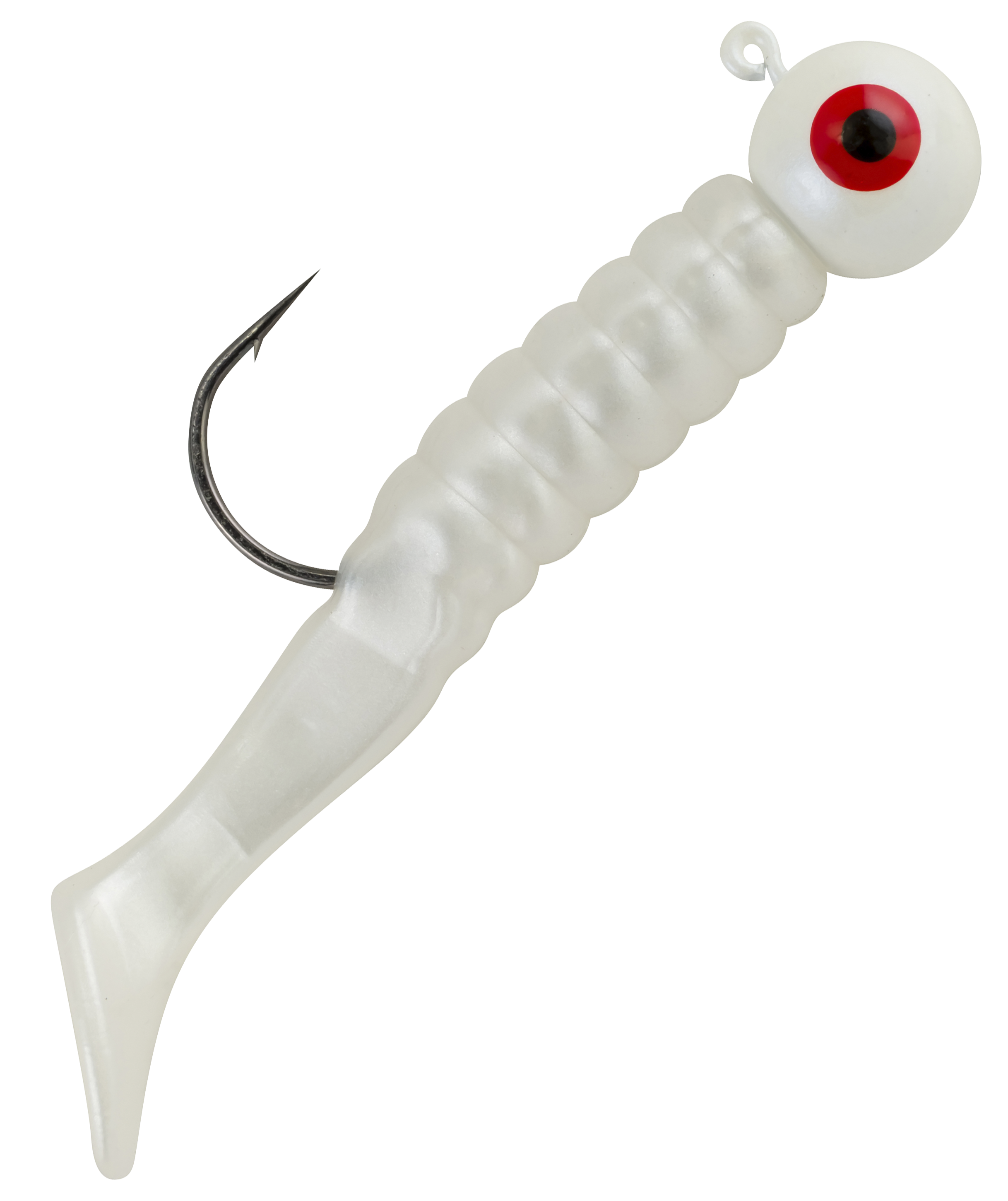 Johnson Swimming Paddletail Jig - 1/8 oz. - Pearl White