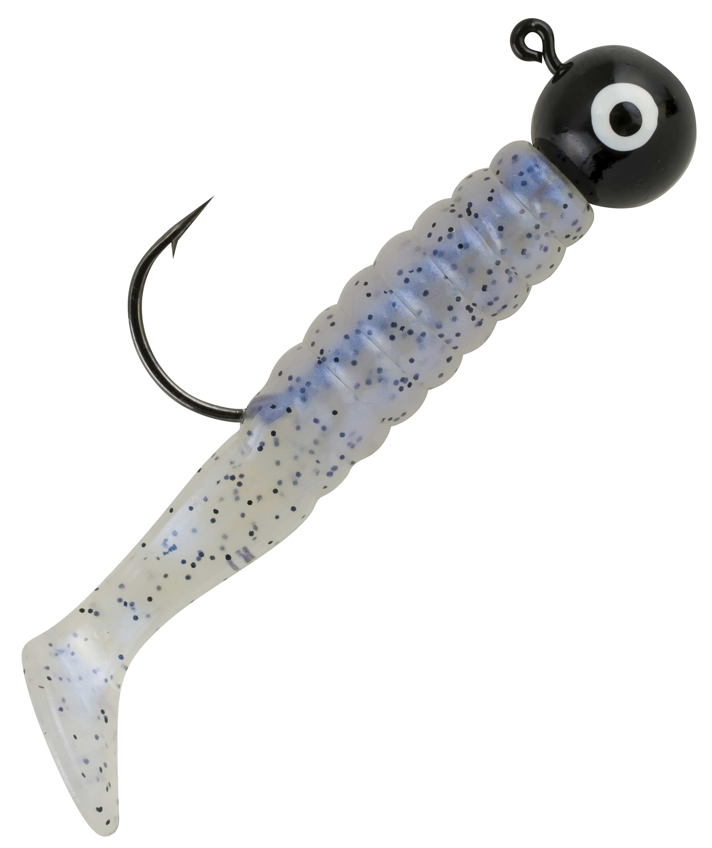 Johnson Swimming Paddletail Jig - 1/4 oz. - Blue Pearl Pepper