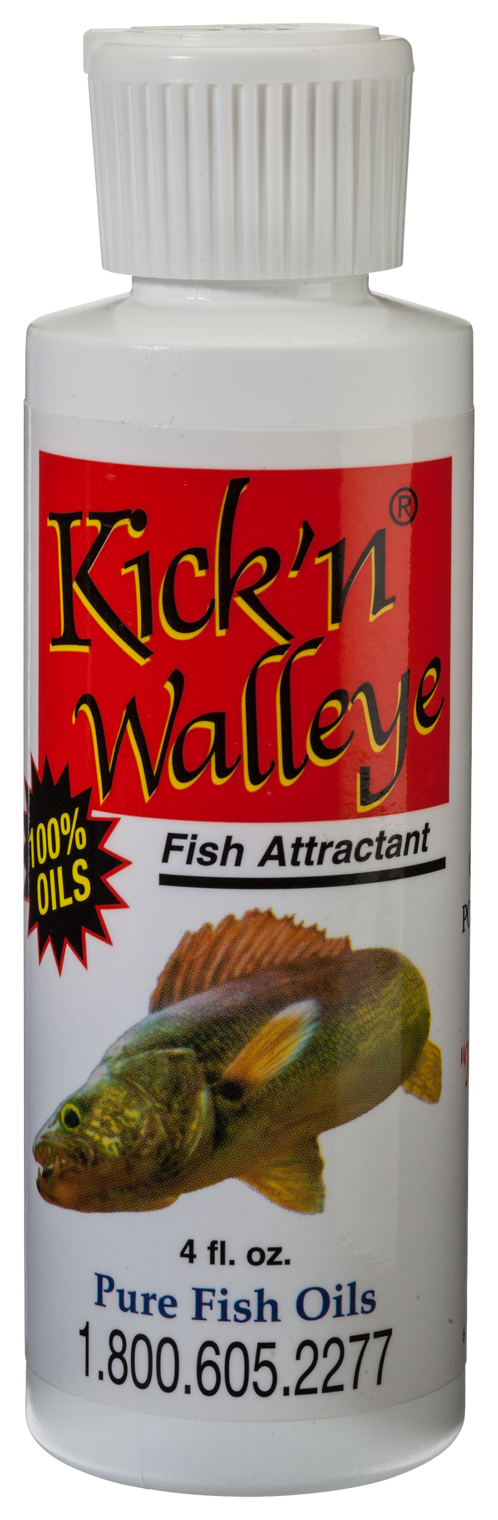 Kickn Walleye Fish Attractant - 4  oz.