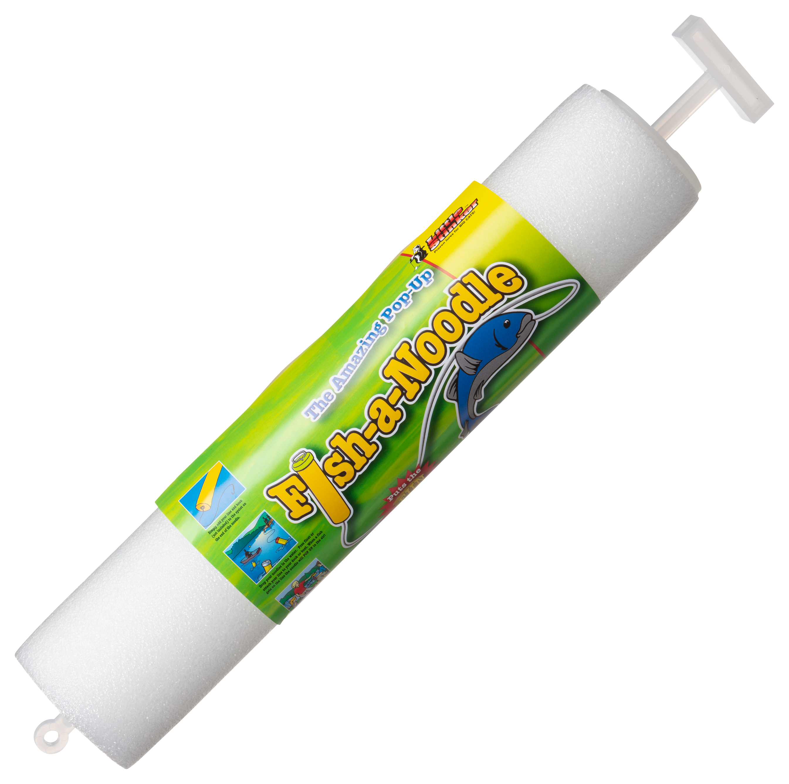 Little Stinker Pop-Up Fish-A-Noodle - White