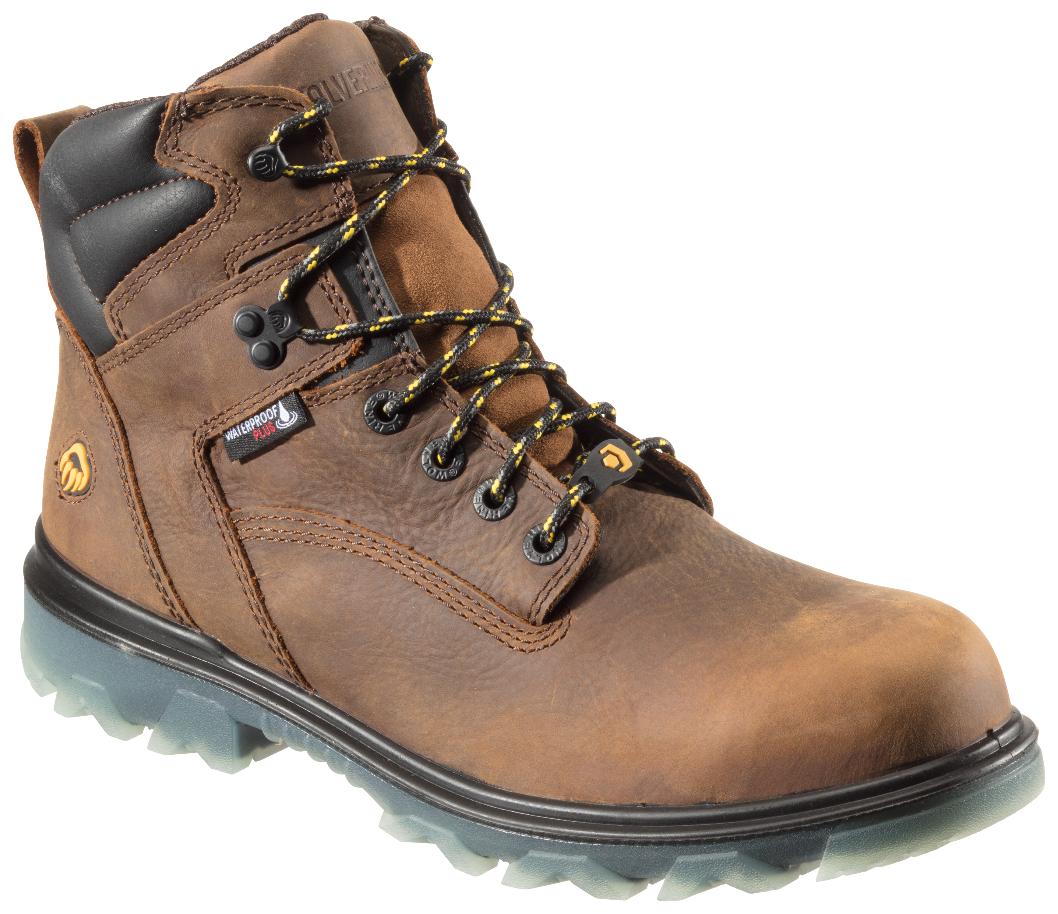 Wolverine I-90 EPX CarbonMAX Waterproof Safety Toe Work Boots for Men - Brown - 10M