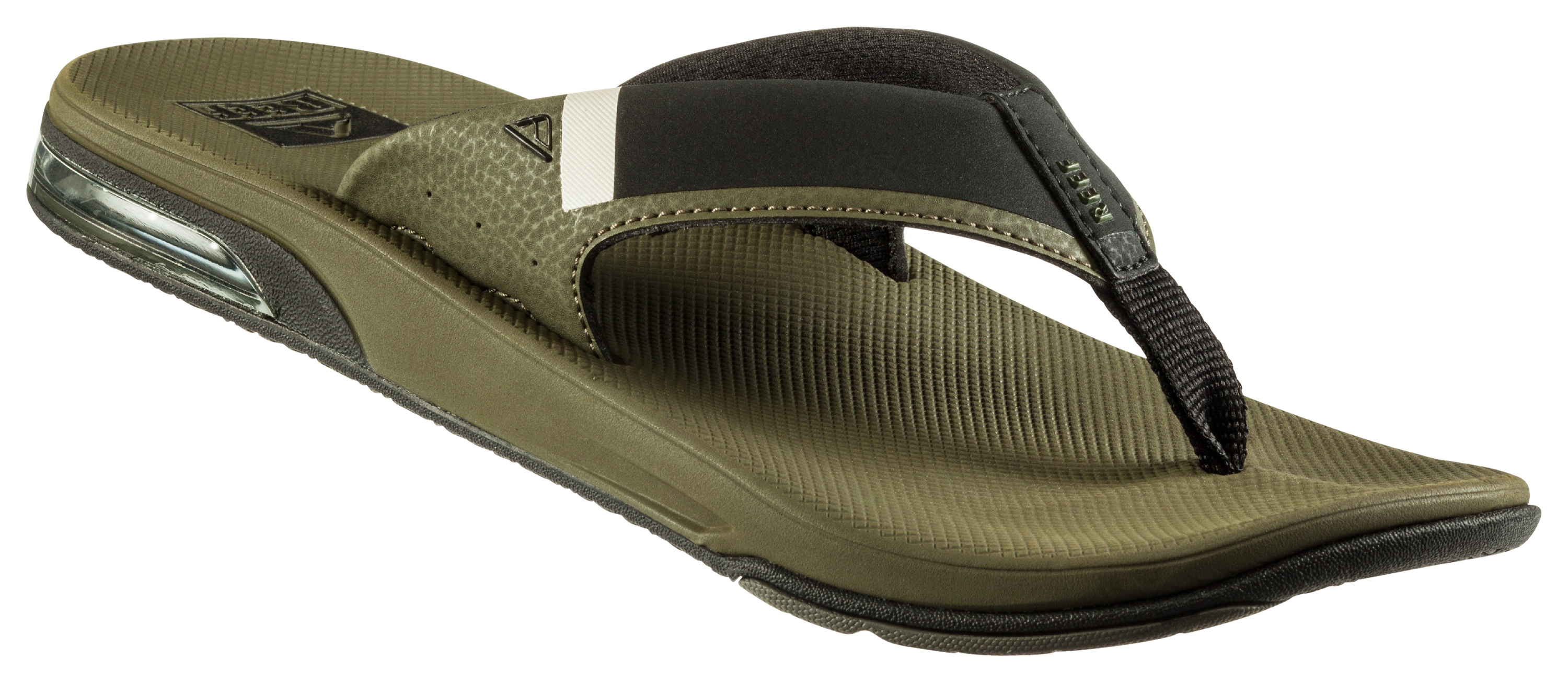 Reef Fanning 2.0 Sandals for Men - Olive - 8M