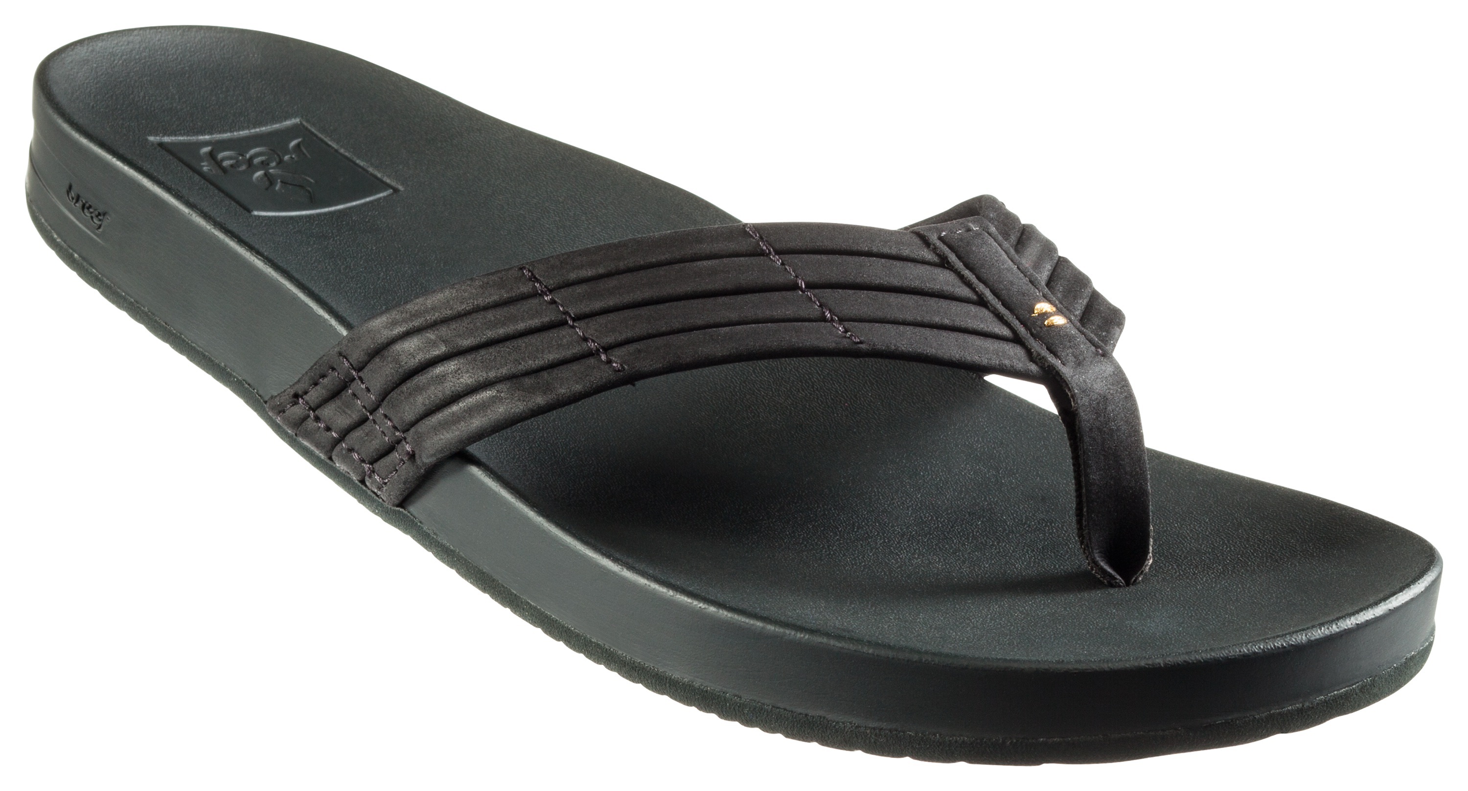 Reef Cushion Bounce Sunny Sandals for Ladies - Black - 11M