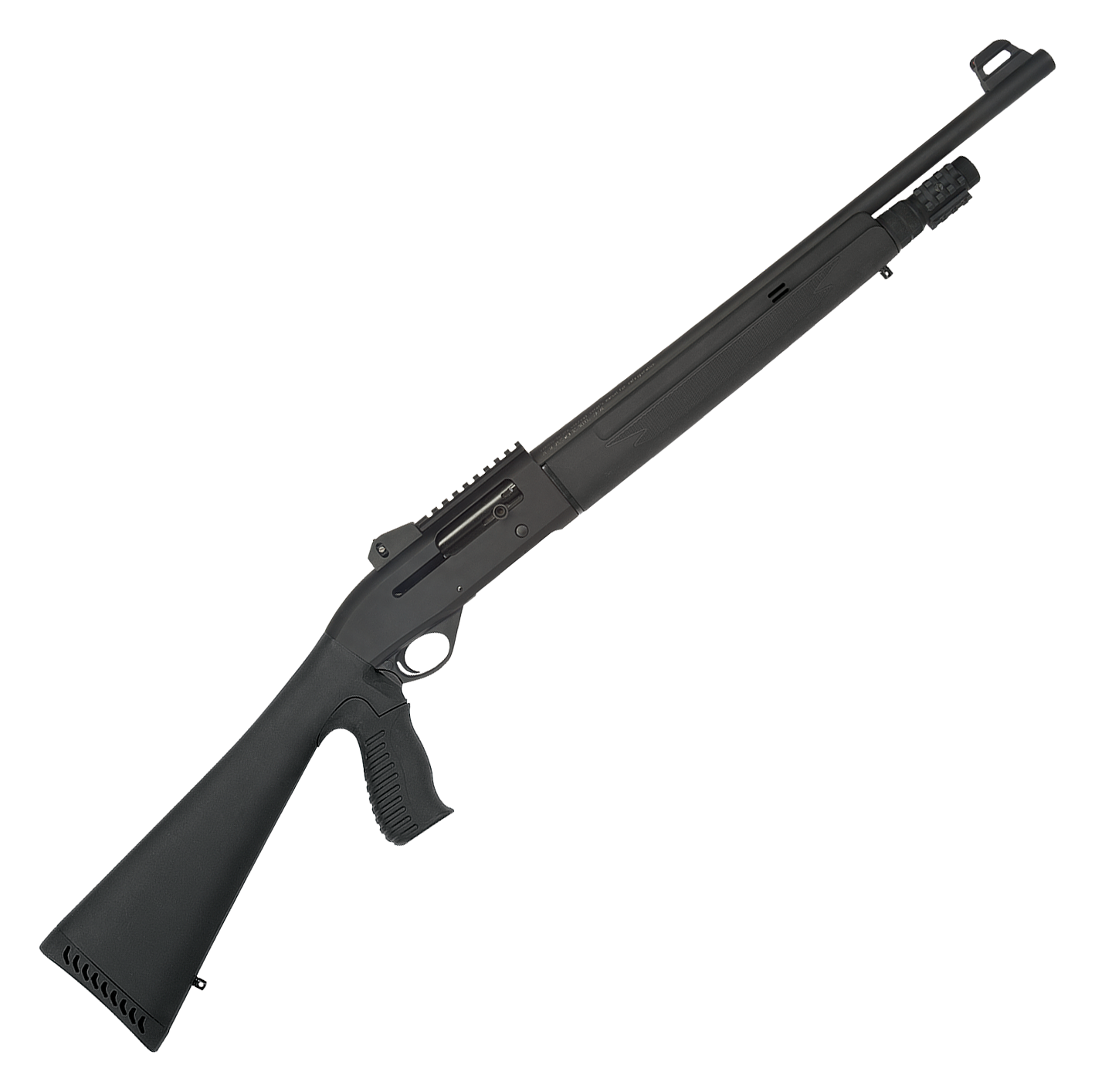 Mossberg International SA20 Railed SemiAuto Shotgun with Pistol Grip