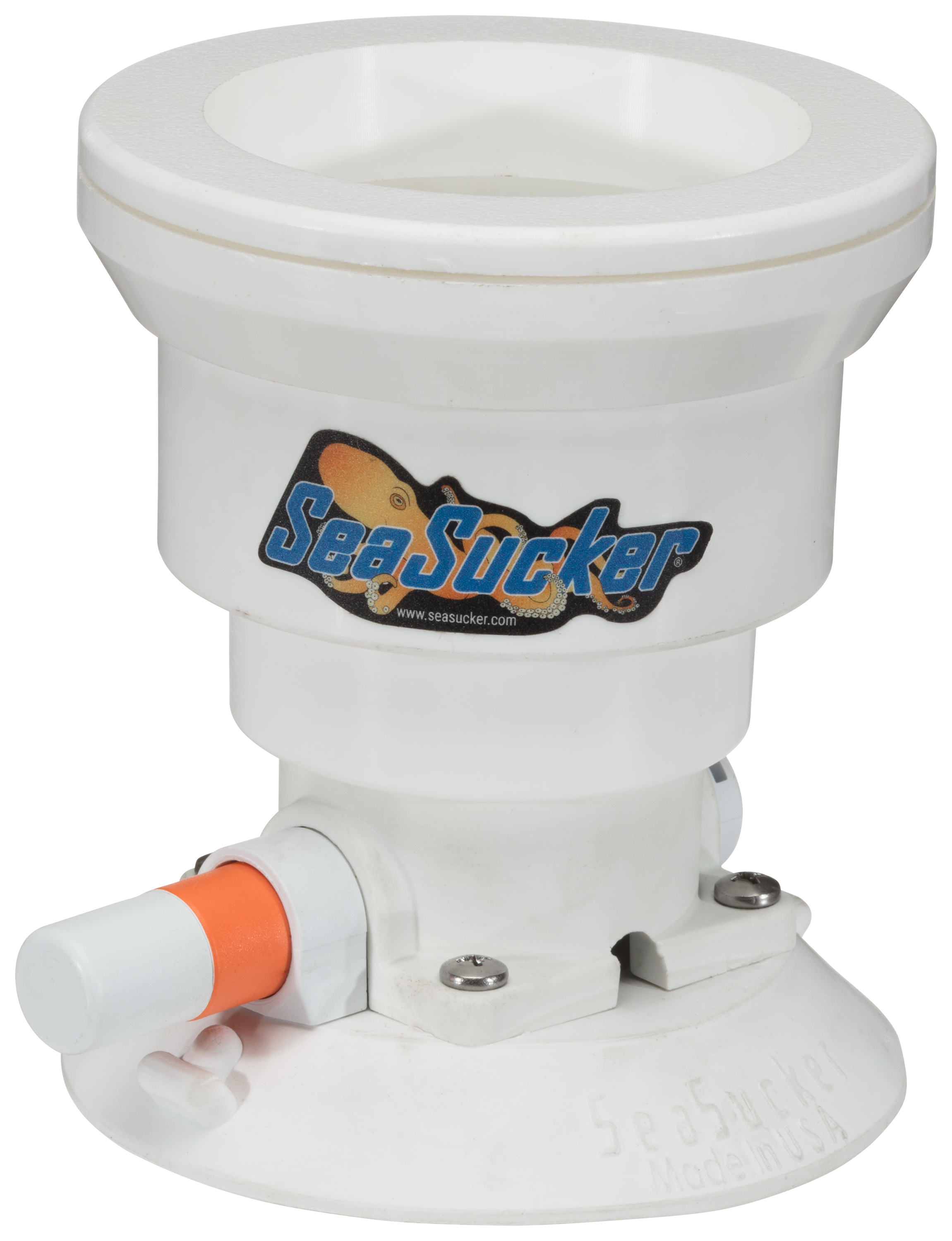 SeaSucker 1-Cup Holder Horizontal Mount - White