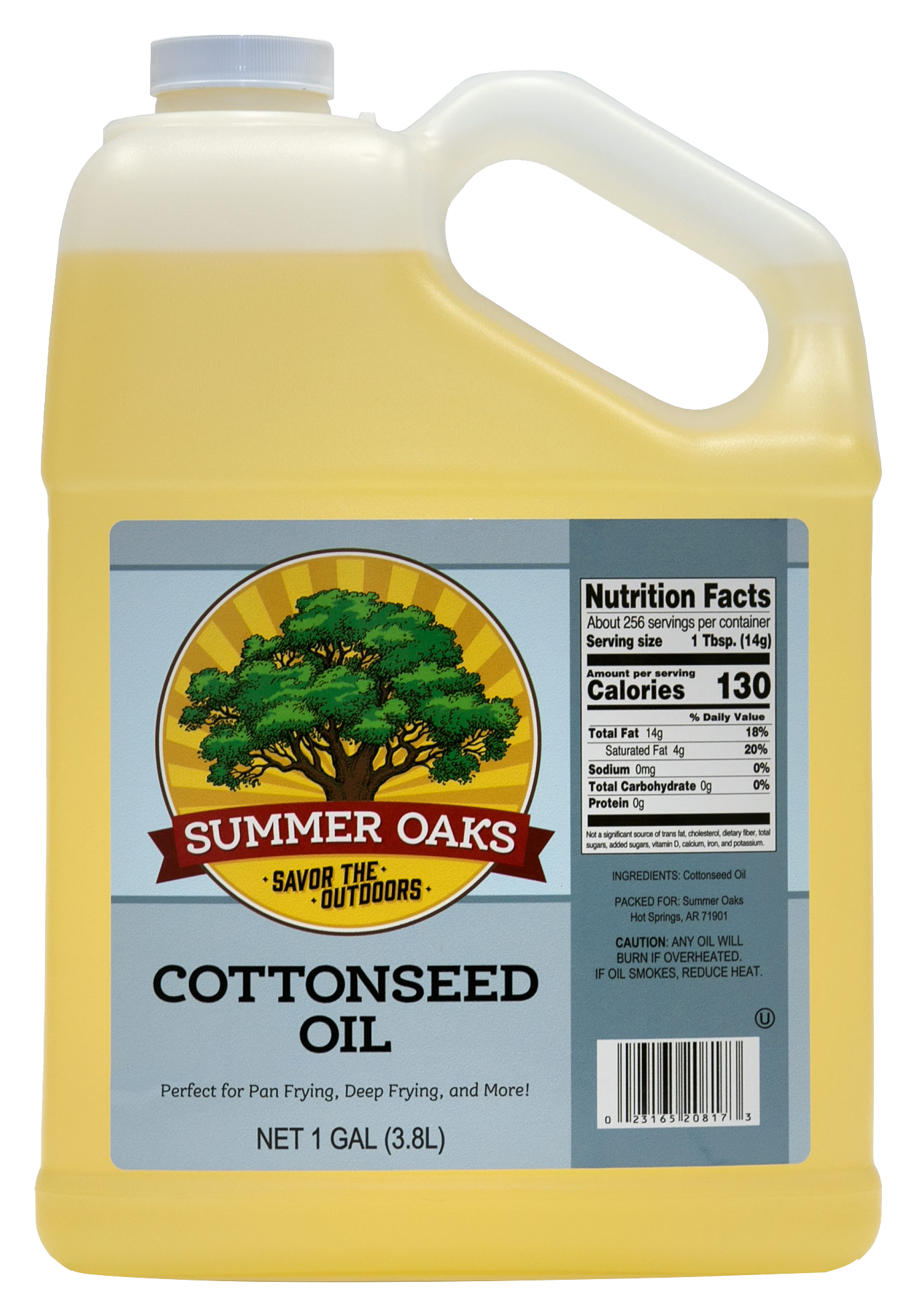 CMC Foods Summer Oaks Cottonseed Frying Oil Blend - 1 Gallon