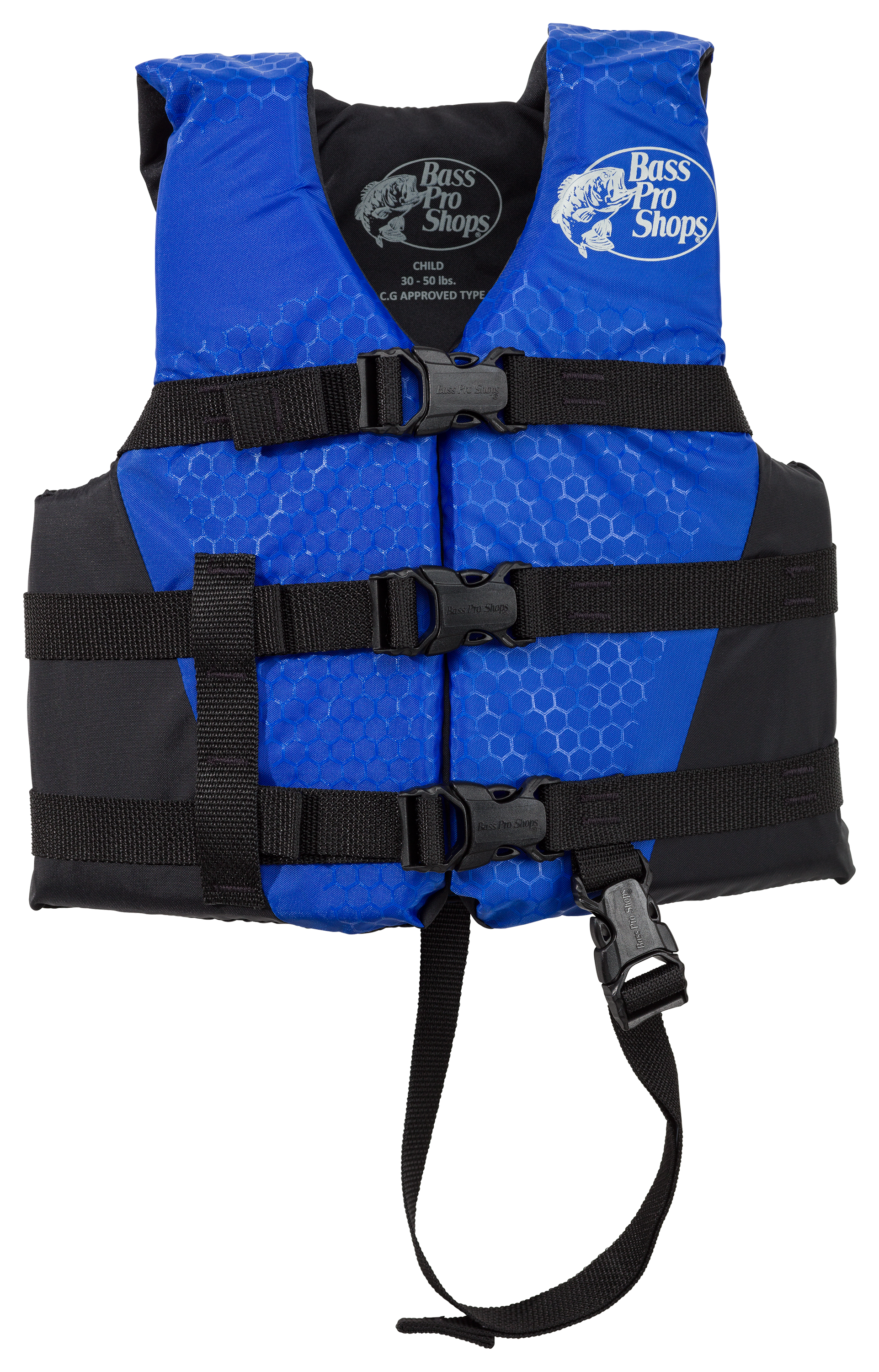 Bass Pro Shops Bass Pro Shops Traditional Water Ski/Recreational Life Jacket for Kids - Blue - $18.99 at Cabela's Program