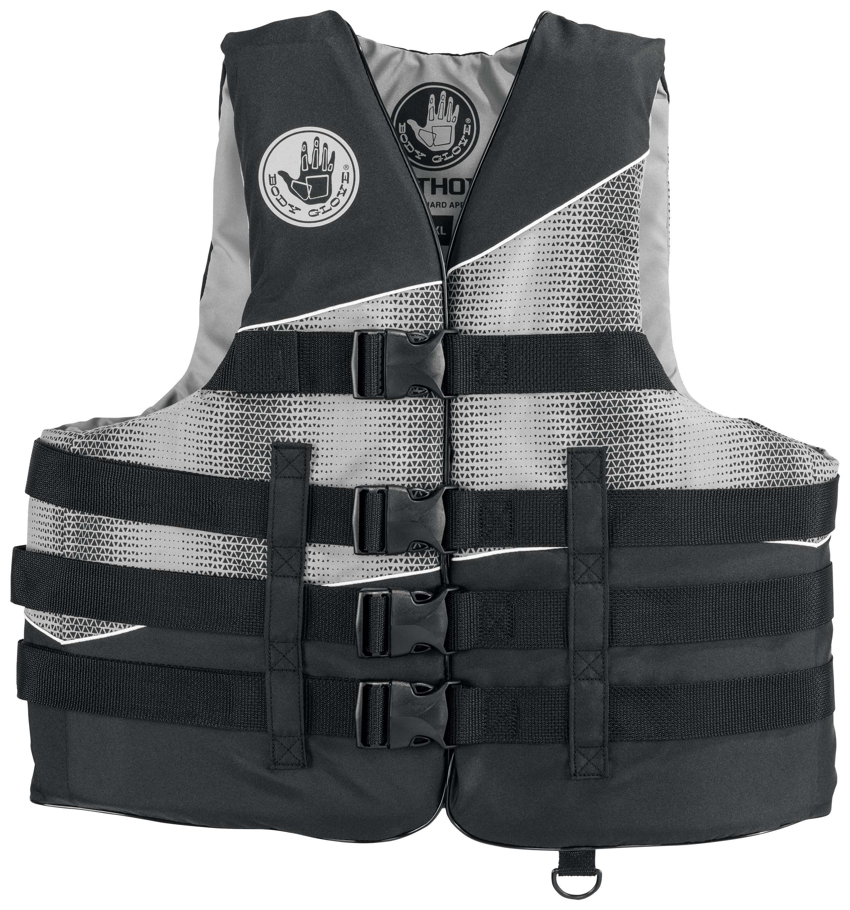 Image of Body Glove Method Nylon Life Jacket - Black - S/M - Chest 32' - 40'