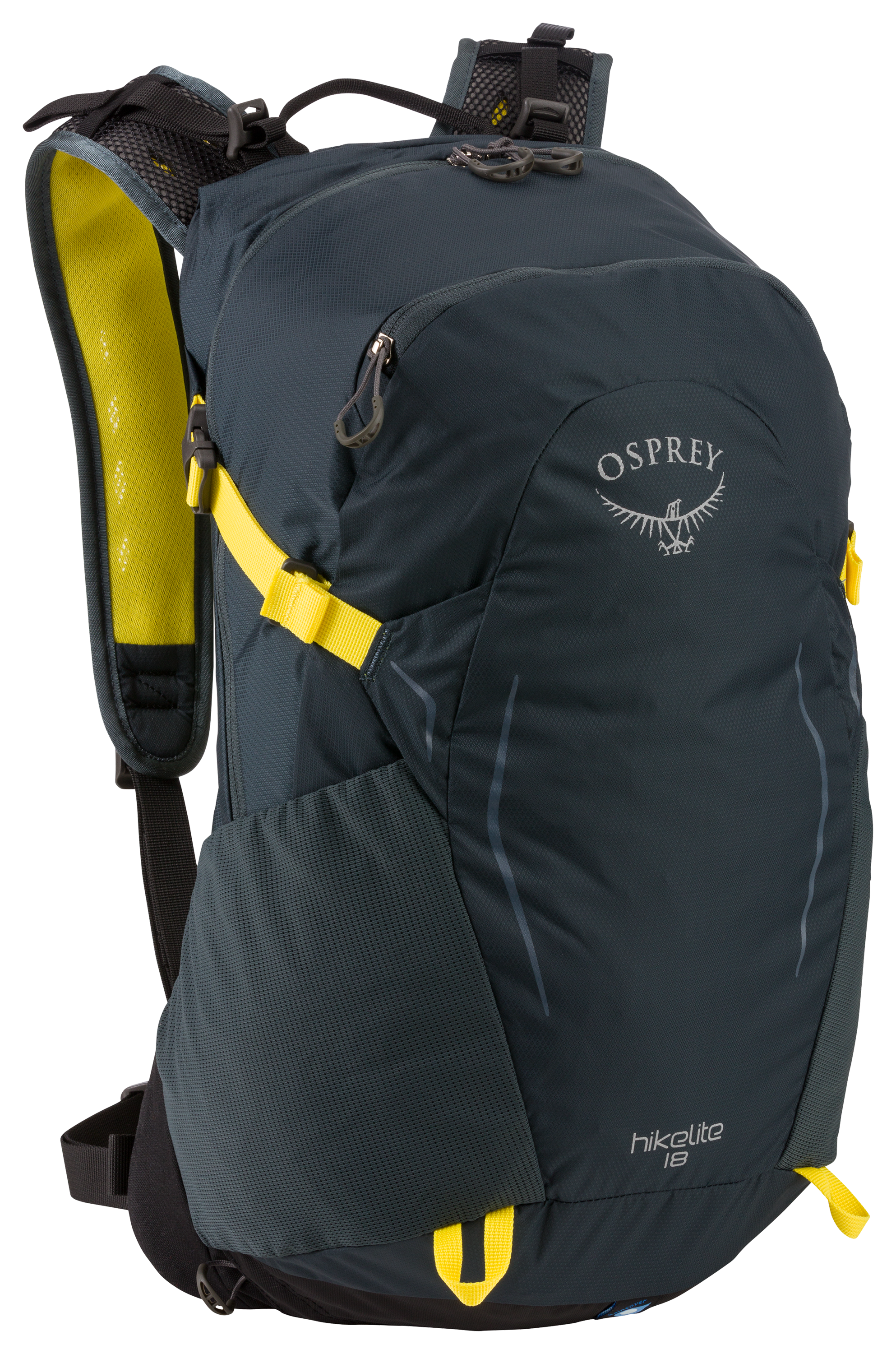 Osprey Hikelite 18 Hiking Backpack - Shiitake Grey