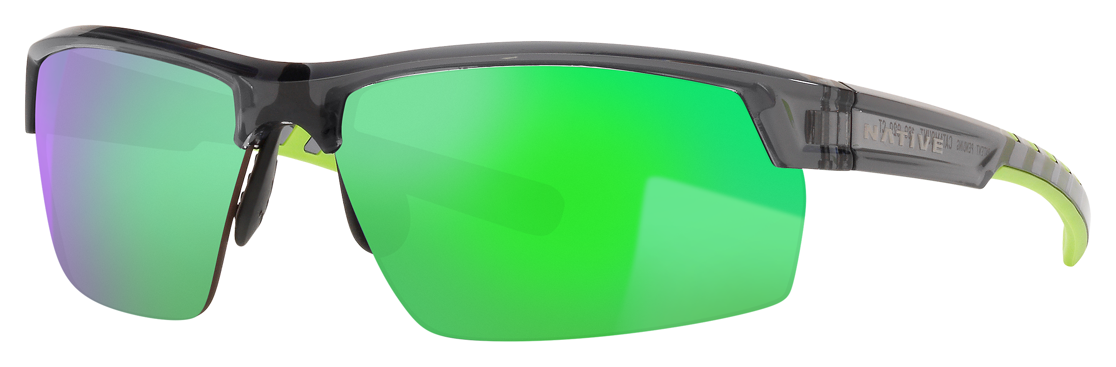 Native Eyewear Catamount XD9006 Polarized Sunglasses - Dark Crystal Gray/Gr