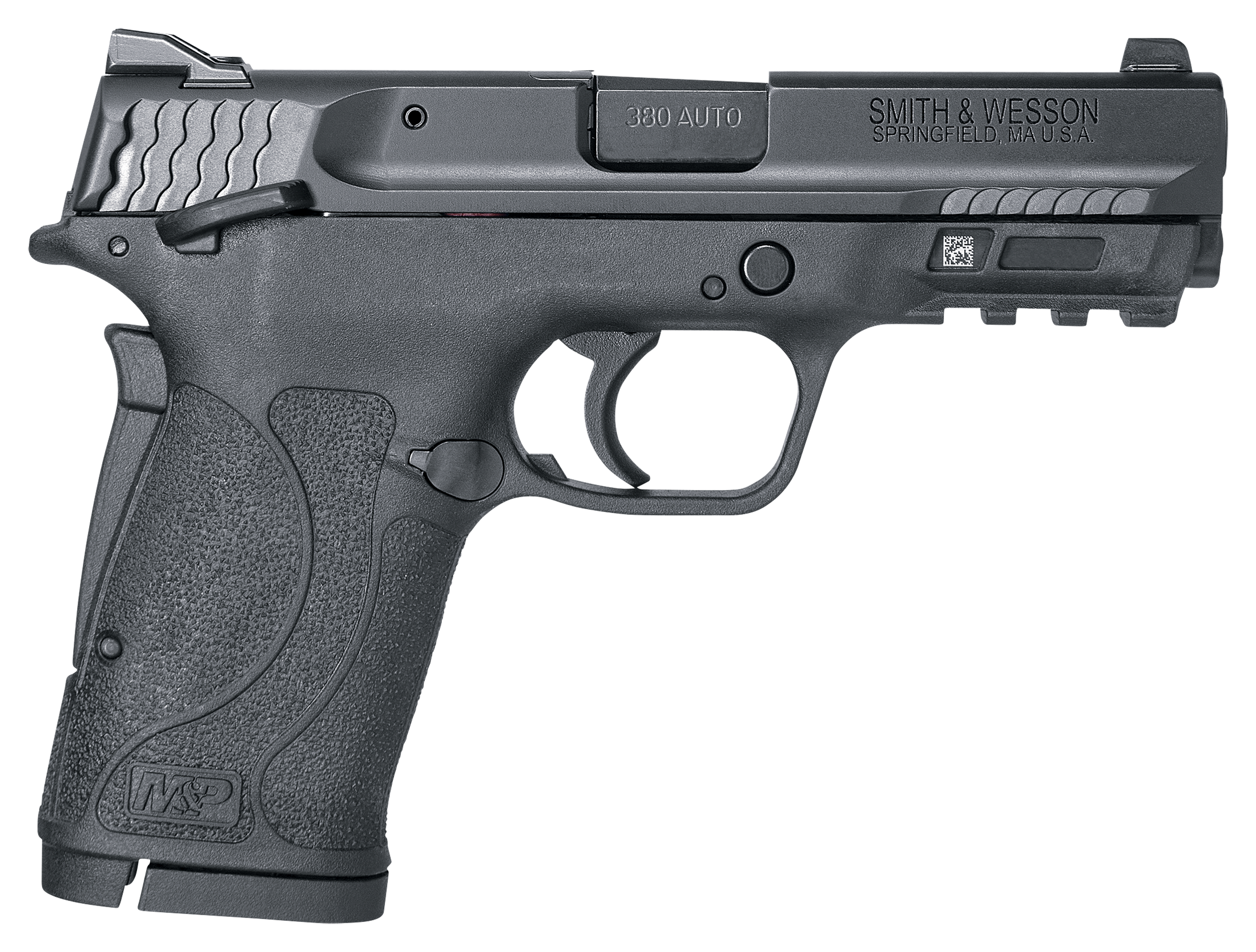 Image of Smith &Wesson M&ampP Shield EZ Semi-Auto Pistol with Thumb Safety - .380 Automatic Colt Pistol