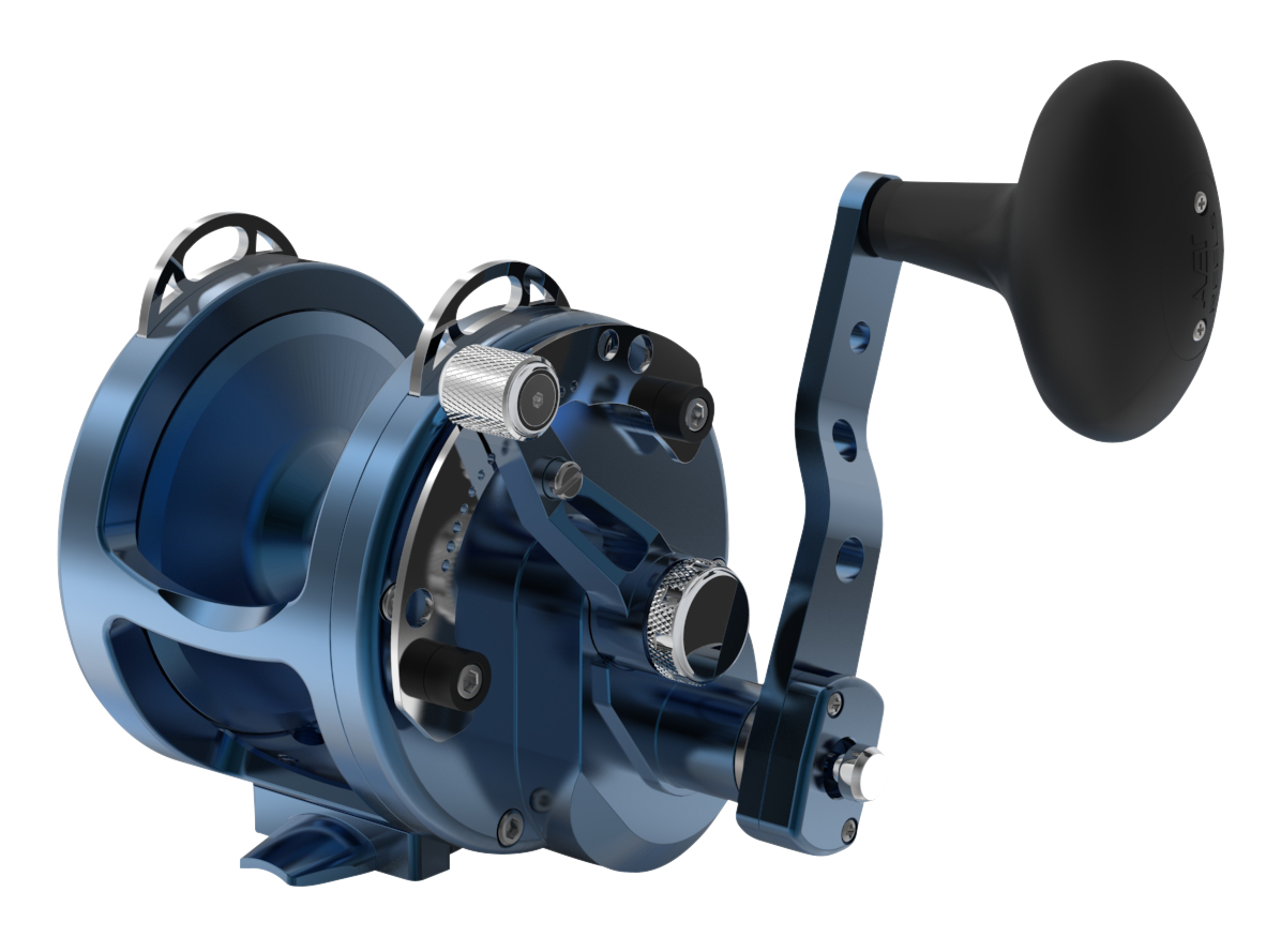 Image of Avet HX Series G2 Raptor Lever Drag Conventional Reel - Blue - 5.4:1/1.9:1