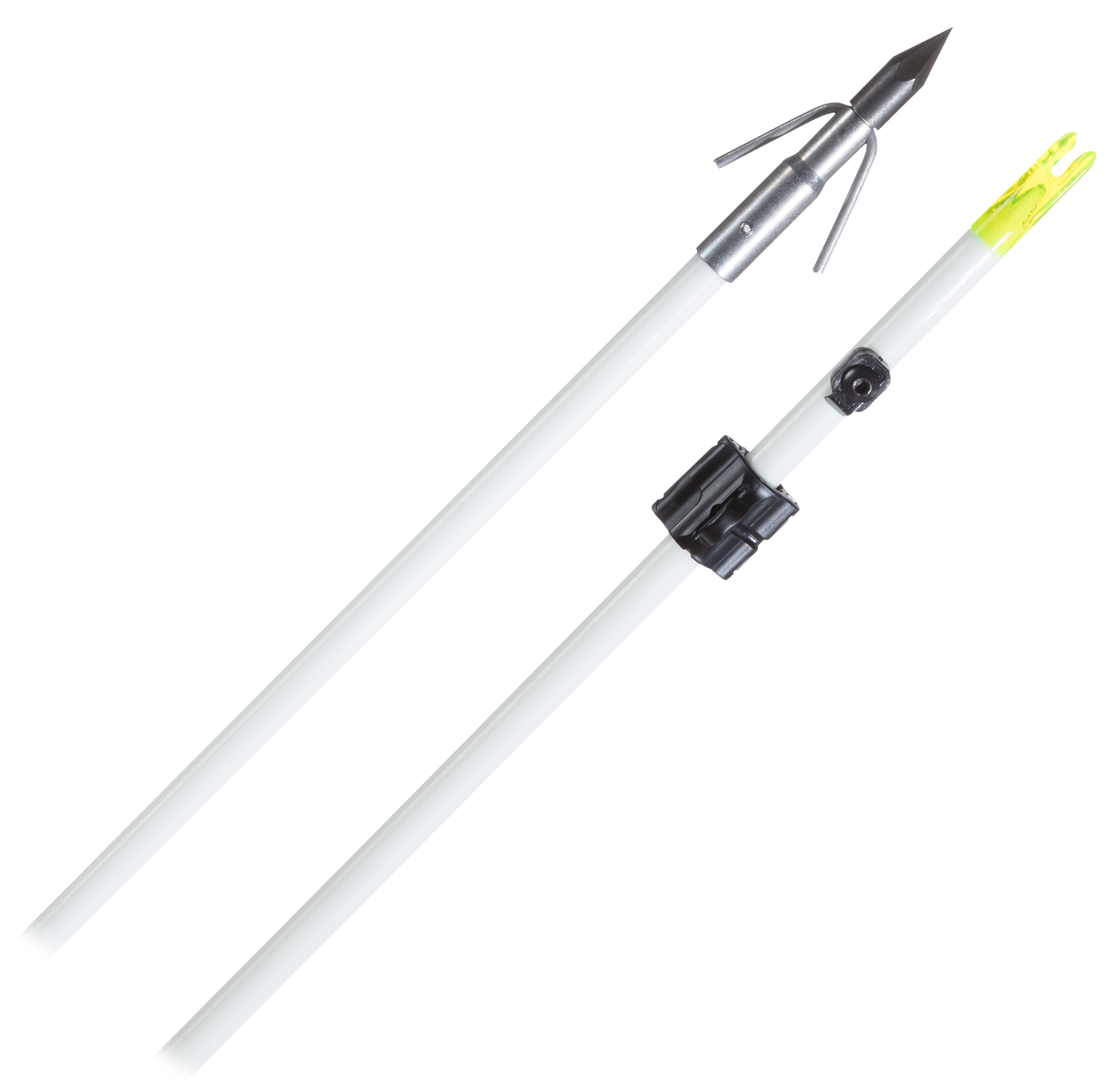 Muzzy Classic Fish Arrow Combo - White - Carp Point - Muzzy Bowfishing