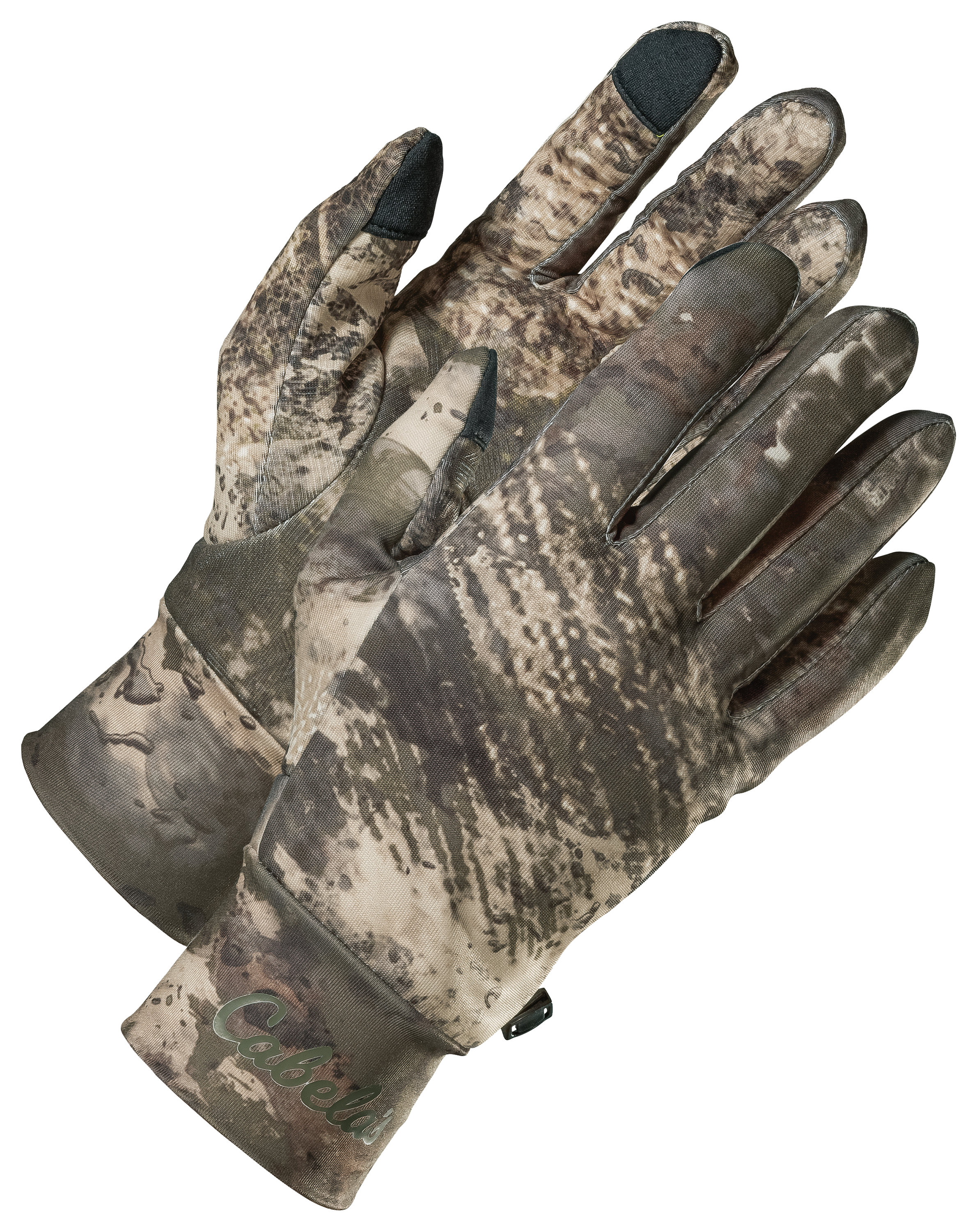 Image of Cabela's Stretch Fleece Lightweight Gloves for Men - Cabela's O2 Octane - L