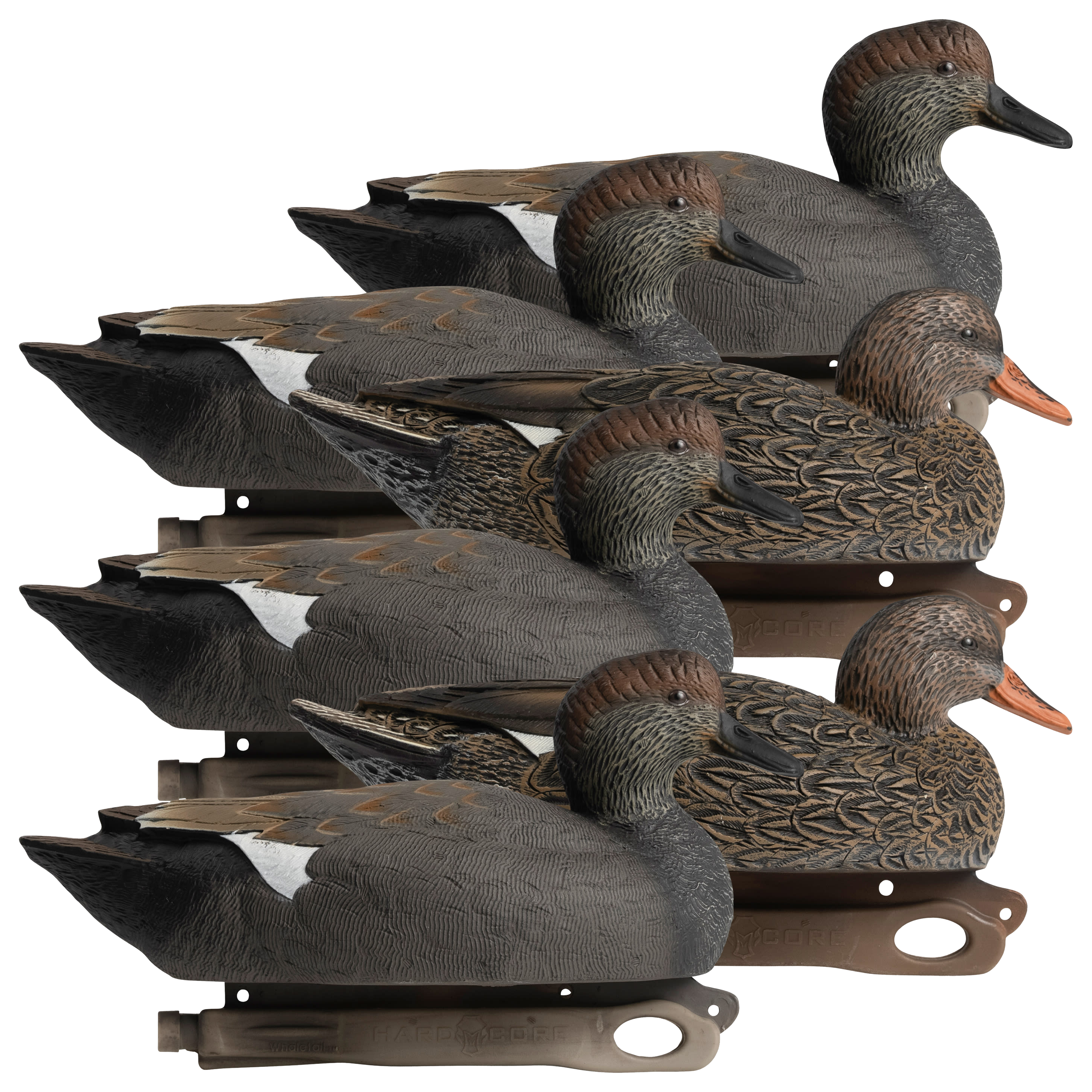 Hardcore Rugged Series Gadwall Duck Decoys - Hardcore