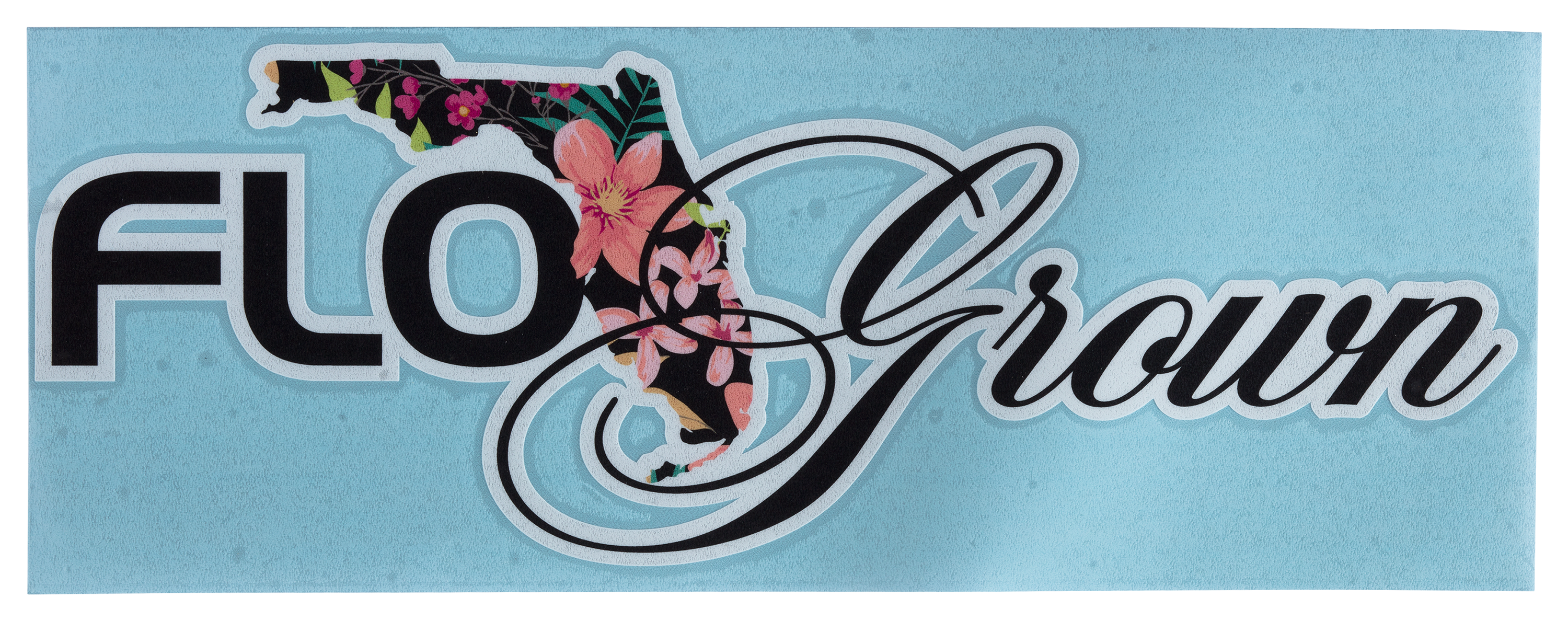 FloGrown Tropical Die-Cut Vinyl Decal - 13