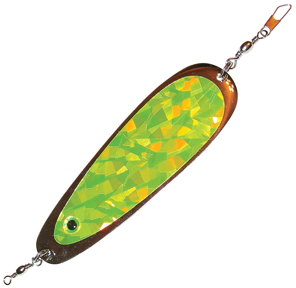 Image of Rocky Mountain Tackle Signature Dodger - 4-1/4' - Chartreuse Fire Ice