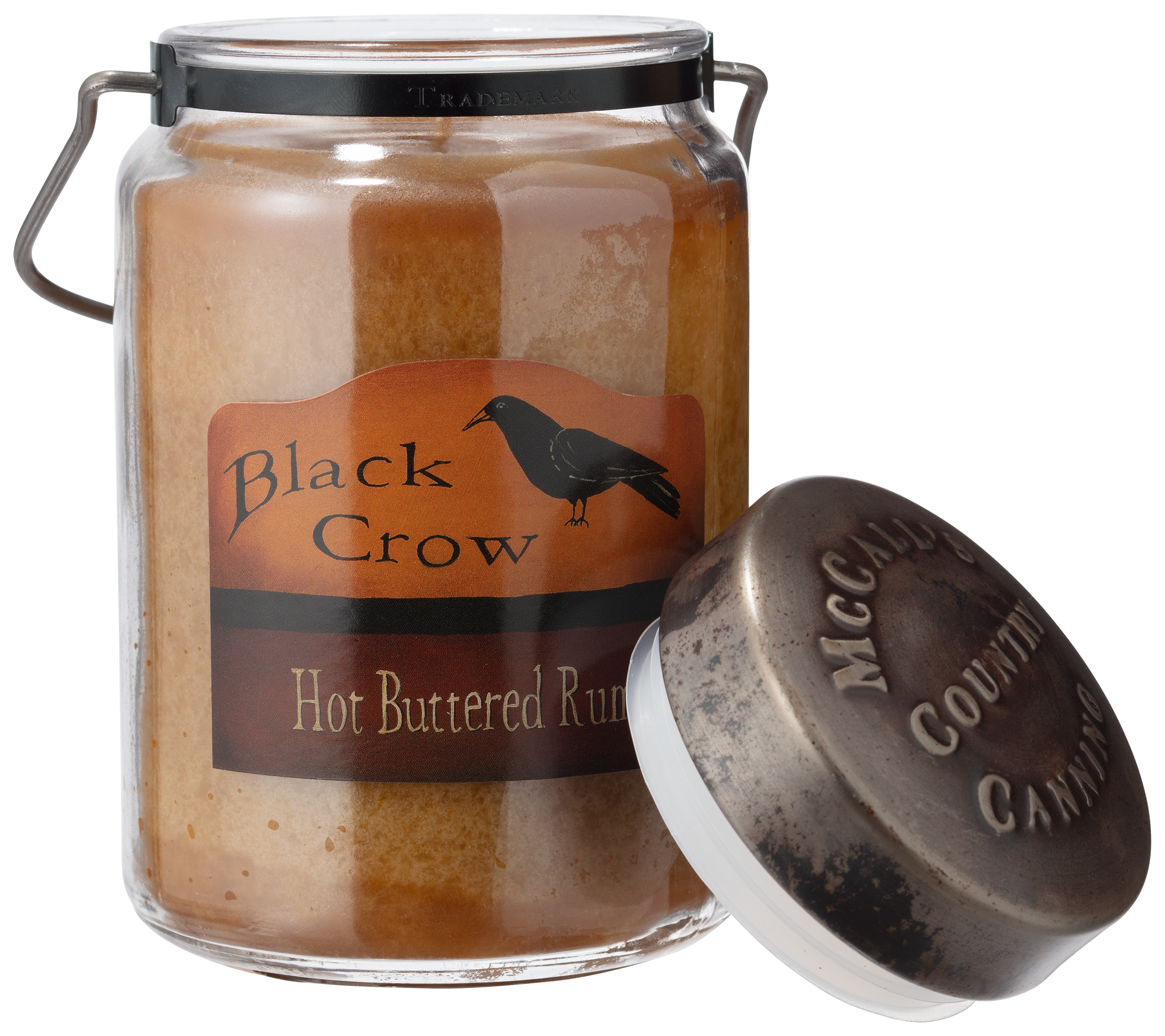 McCalls Country Canning Hot Buttered Rum Scented Jar Candle - 26 oz.