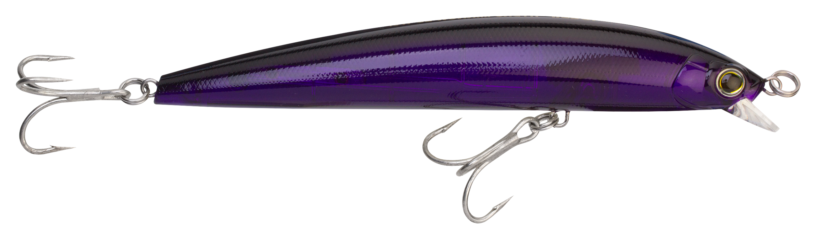 Image of Yo-Zuri Hydro Minnow LC - Black Purple - 6″ - 1-1/4 oz.