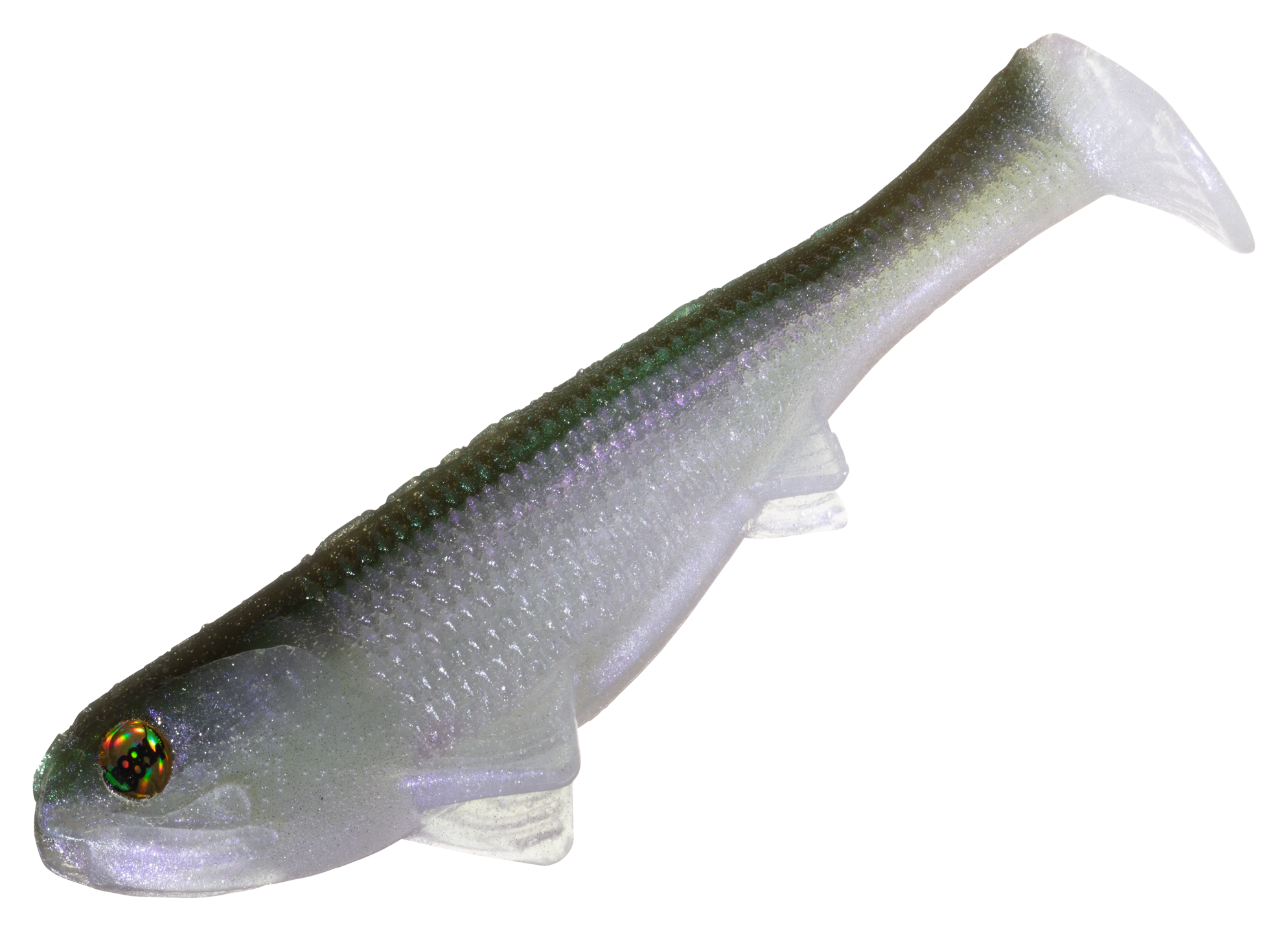 Optimum Baits Boom Boom Weedless Swimbait - 4-1/2 - Ghost Minnow