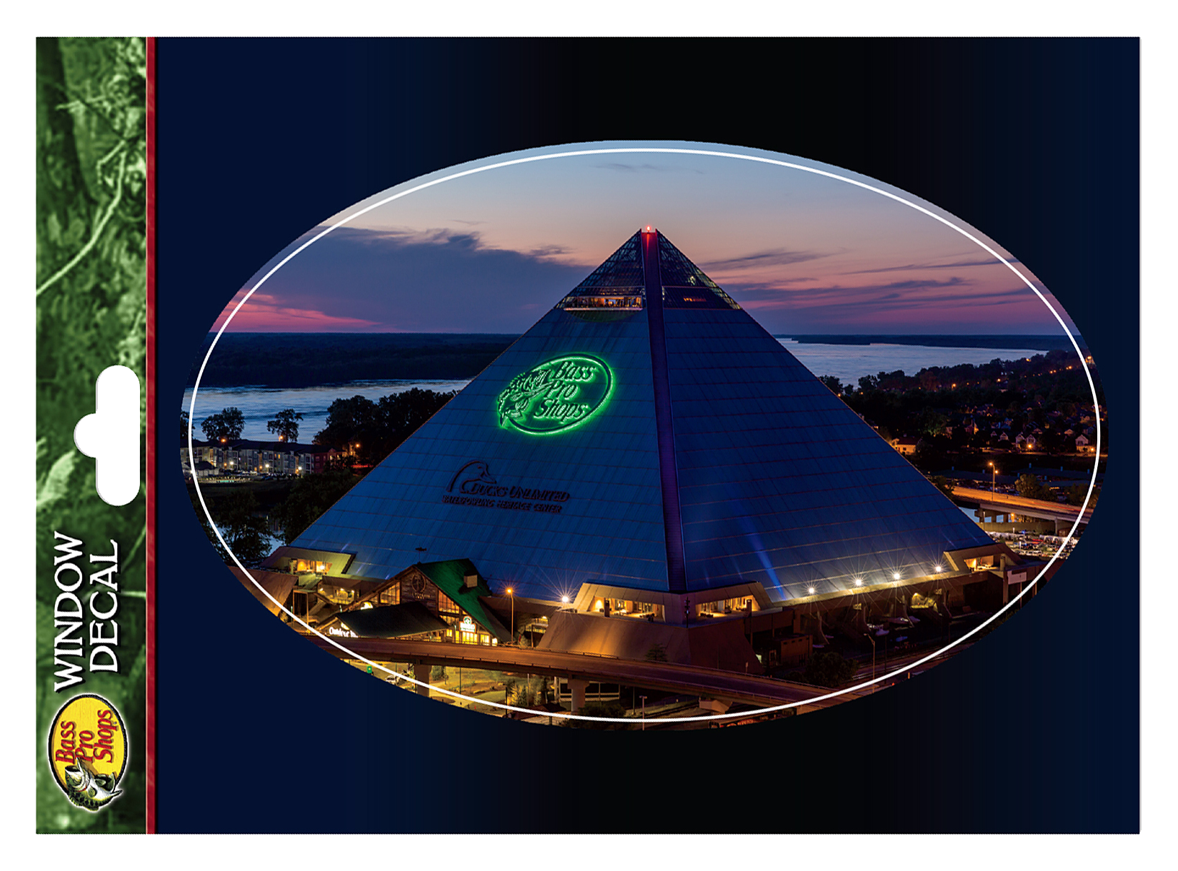Bass Pro Shops Memphis-Themed Decal