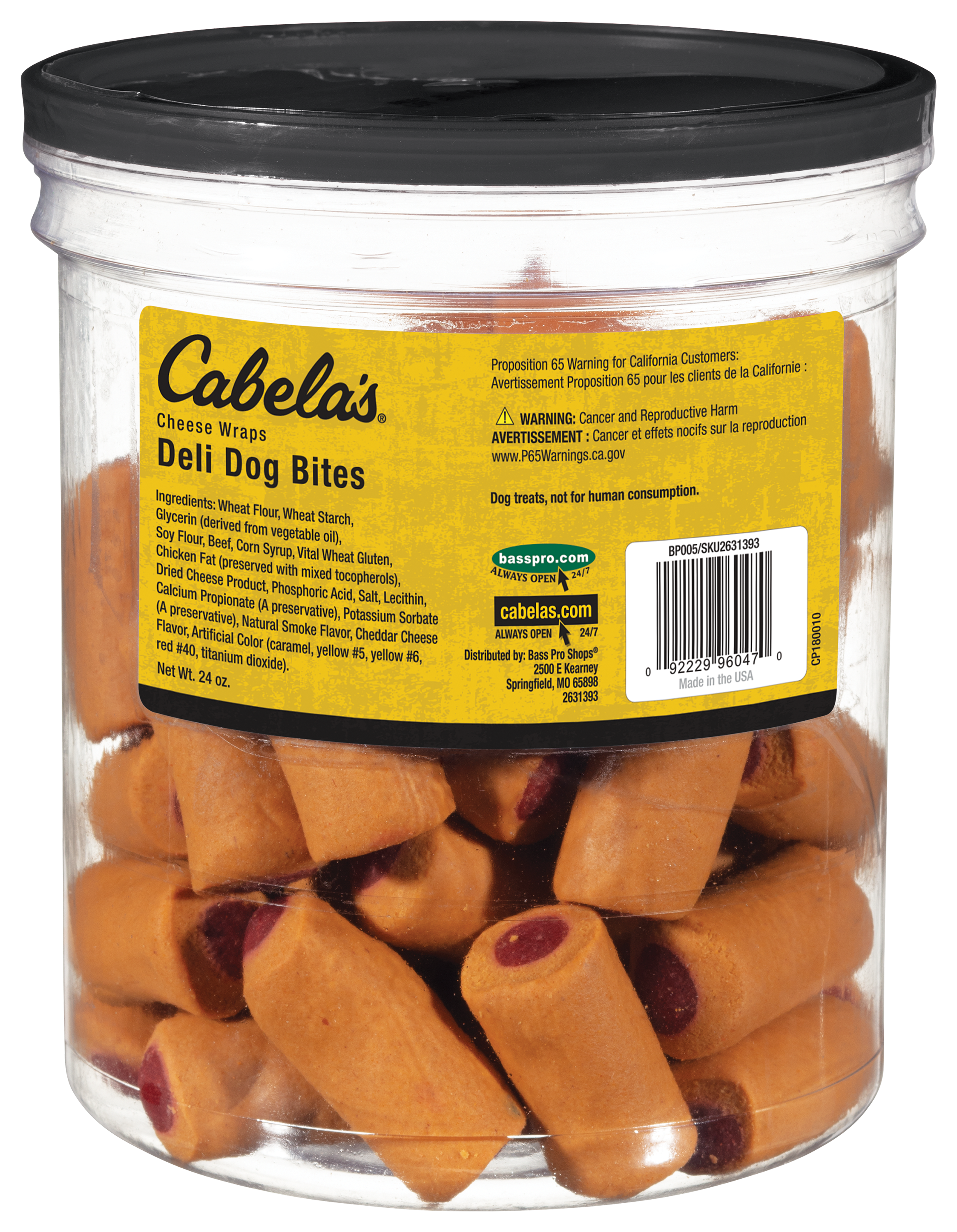 Cabela's Deli Dog Bites Dog Treats - Beef - 24oz - Cabela's