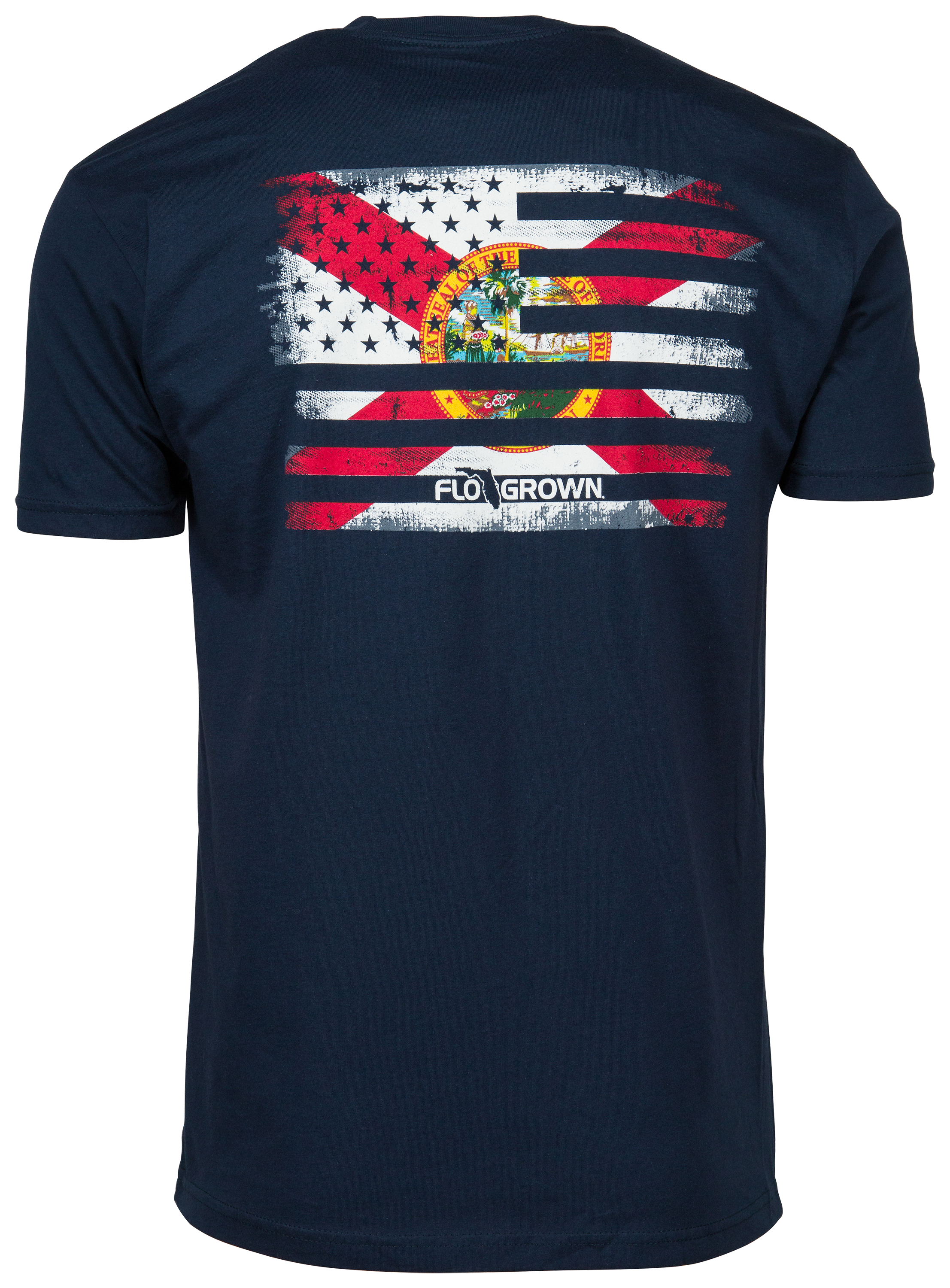 FloGrown Flag Mash-Up Short-Sleeve T-Shirt for Men - Navy - L