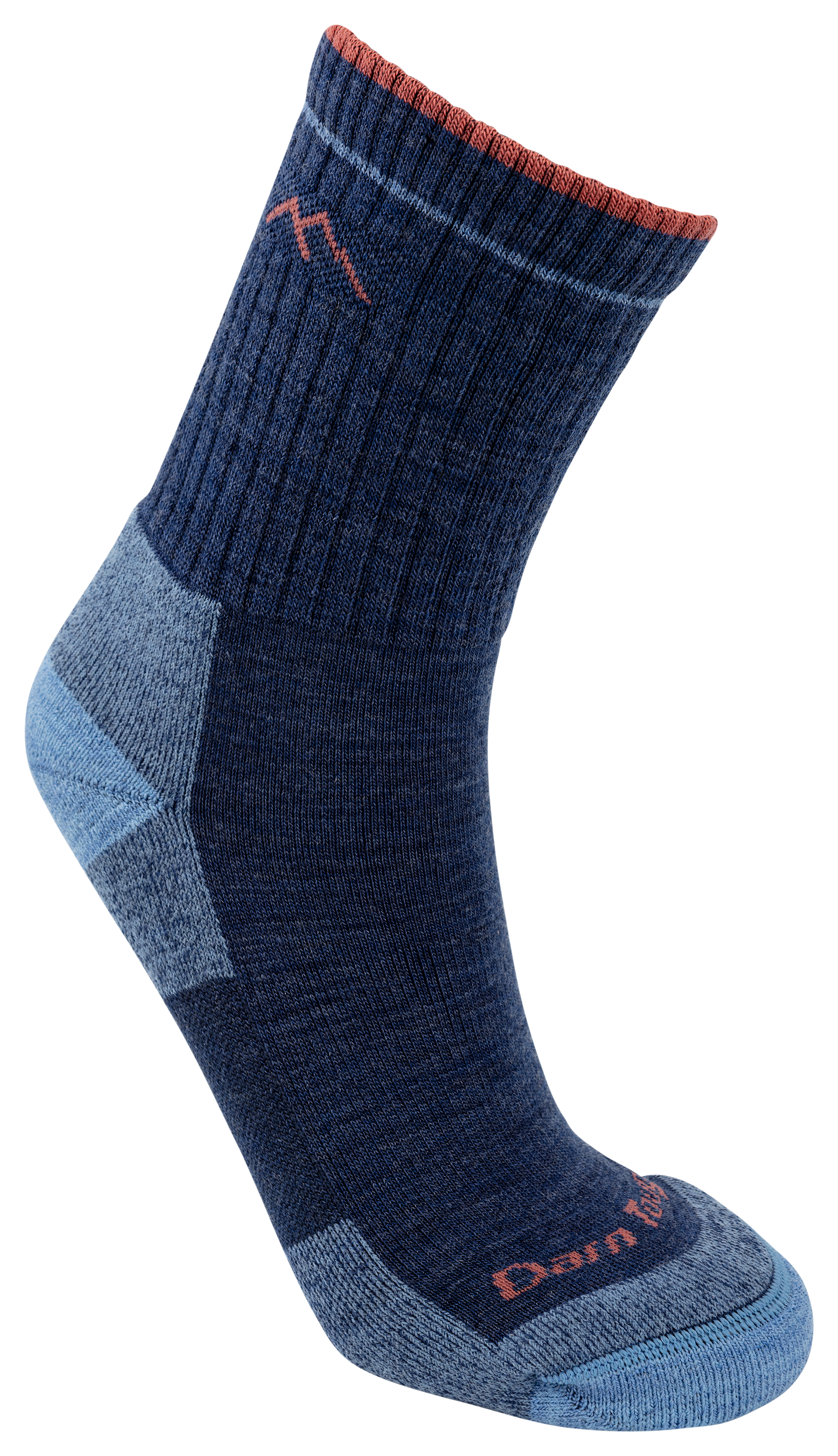 Darn Tough Hiker Micro Crew Cushion Hiking Socks for Ladies - Denim - S