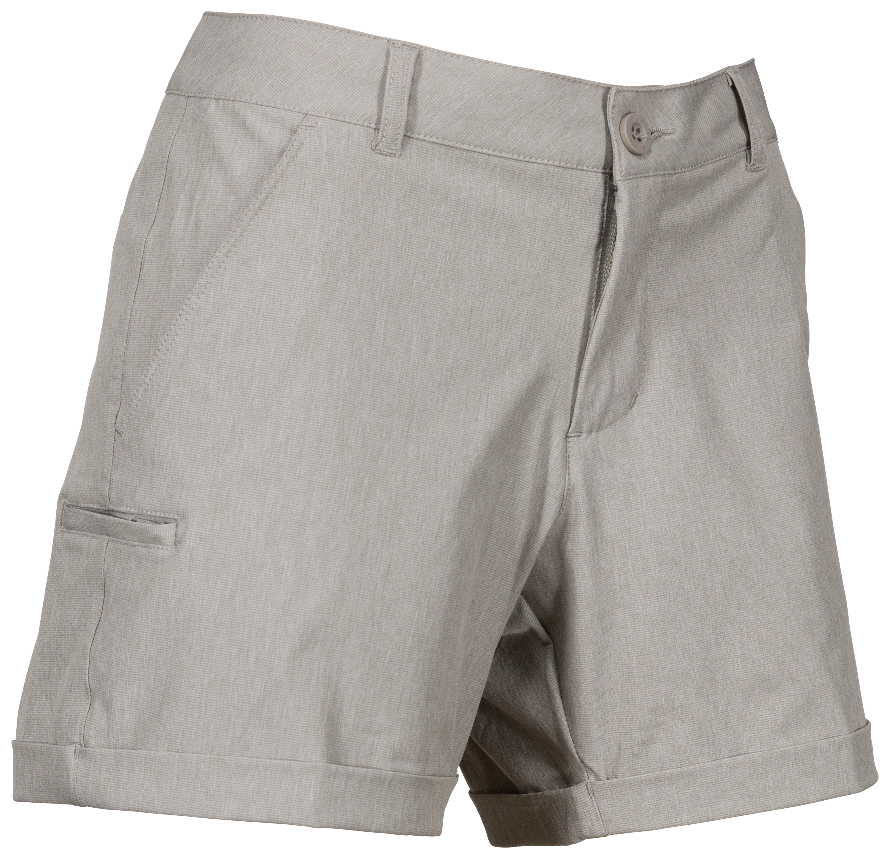 HUK 7 Day Shorts for Ladies - Iron - XS