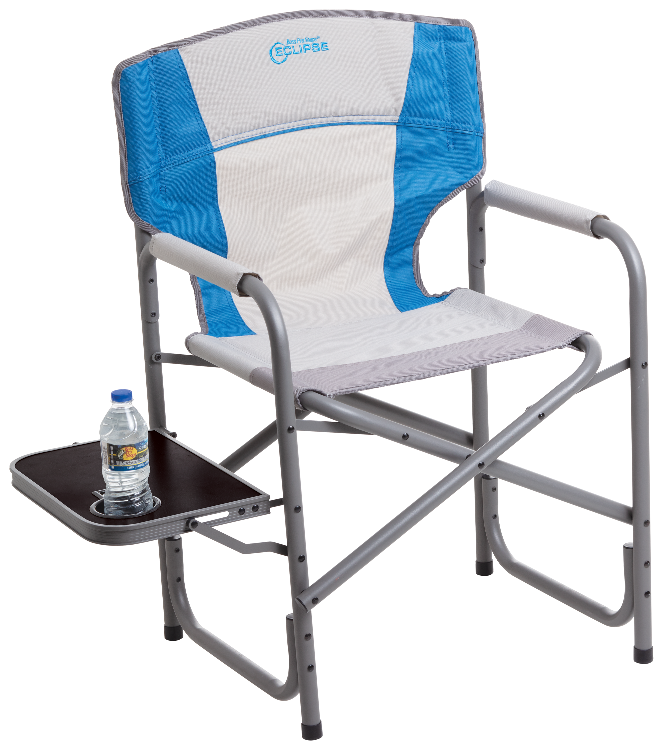 Bass Pro Shops Eclipse Director Chair with Side Table - Cloisonne Blue