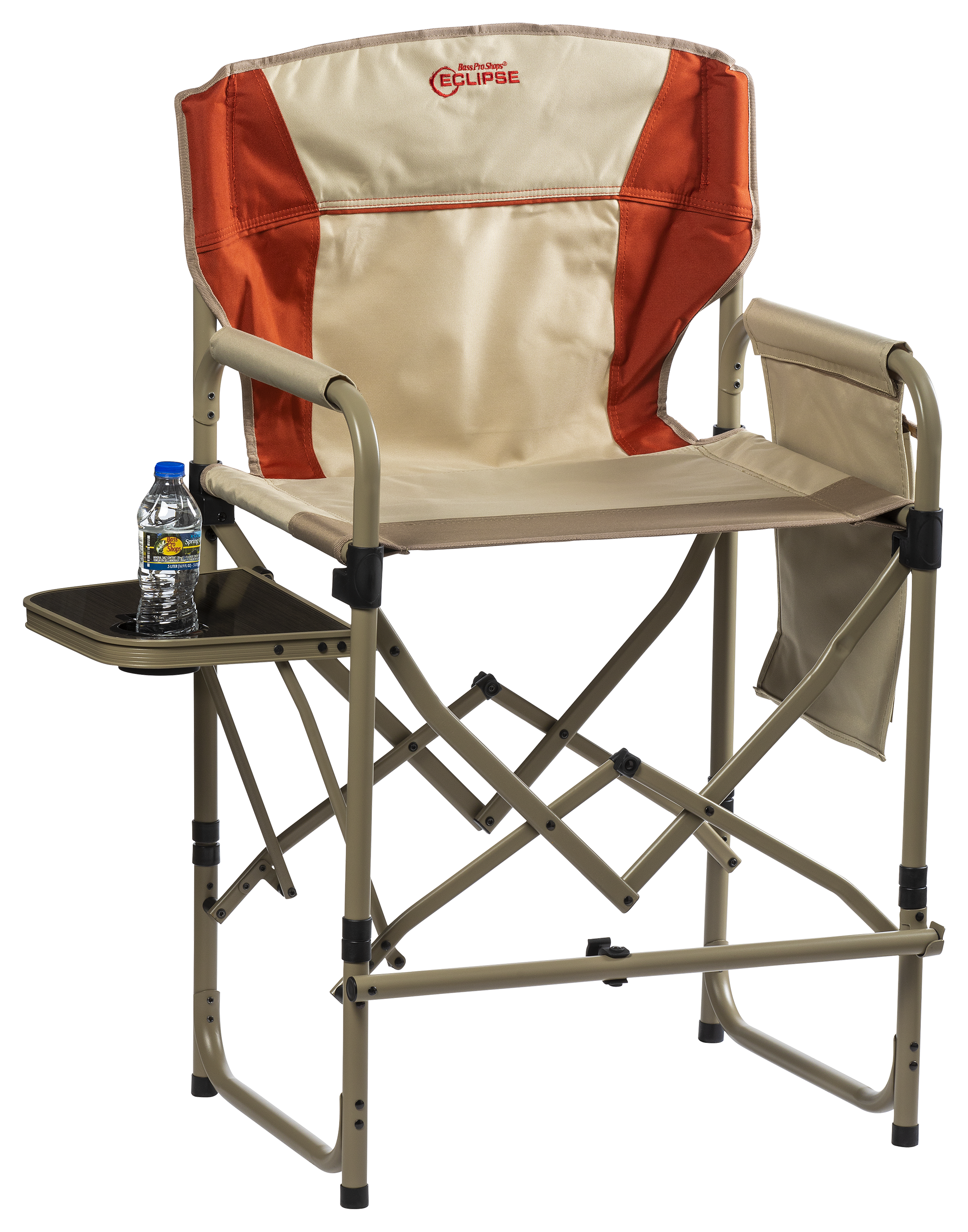 Bass Pro Shops Eclipse Magnum Director Chair with Side Table - Bossa Nova R