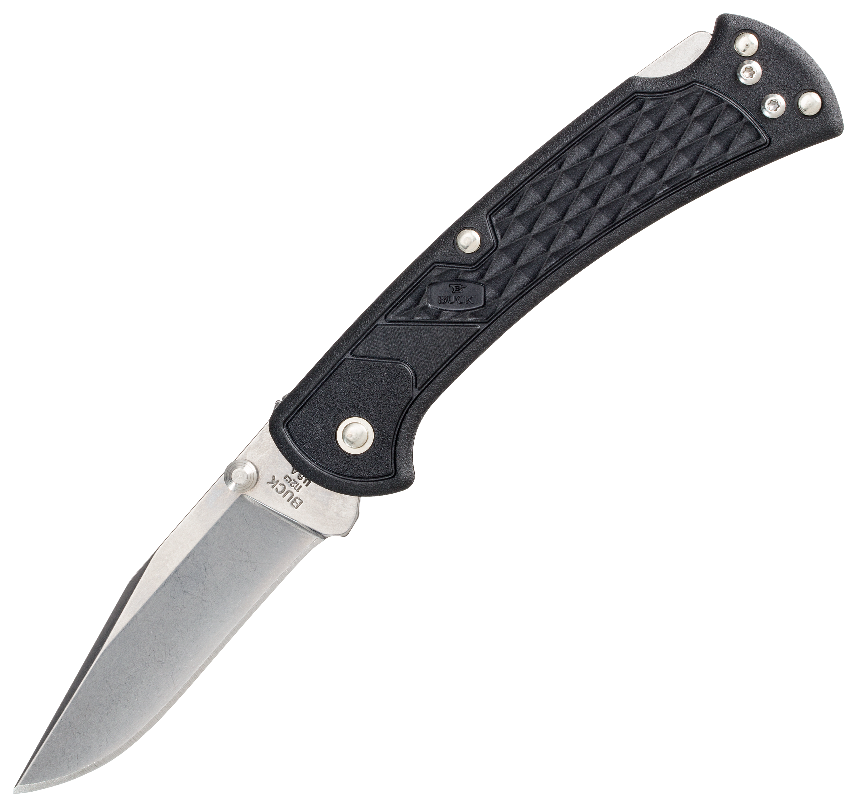 Buck 112 Slim Select Folding Knife - Black - Buck