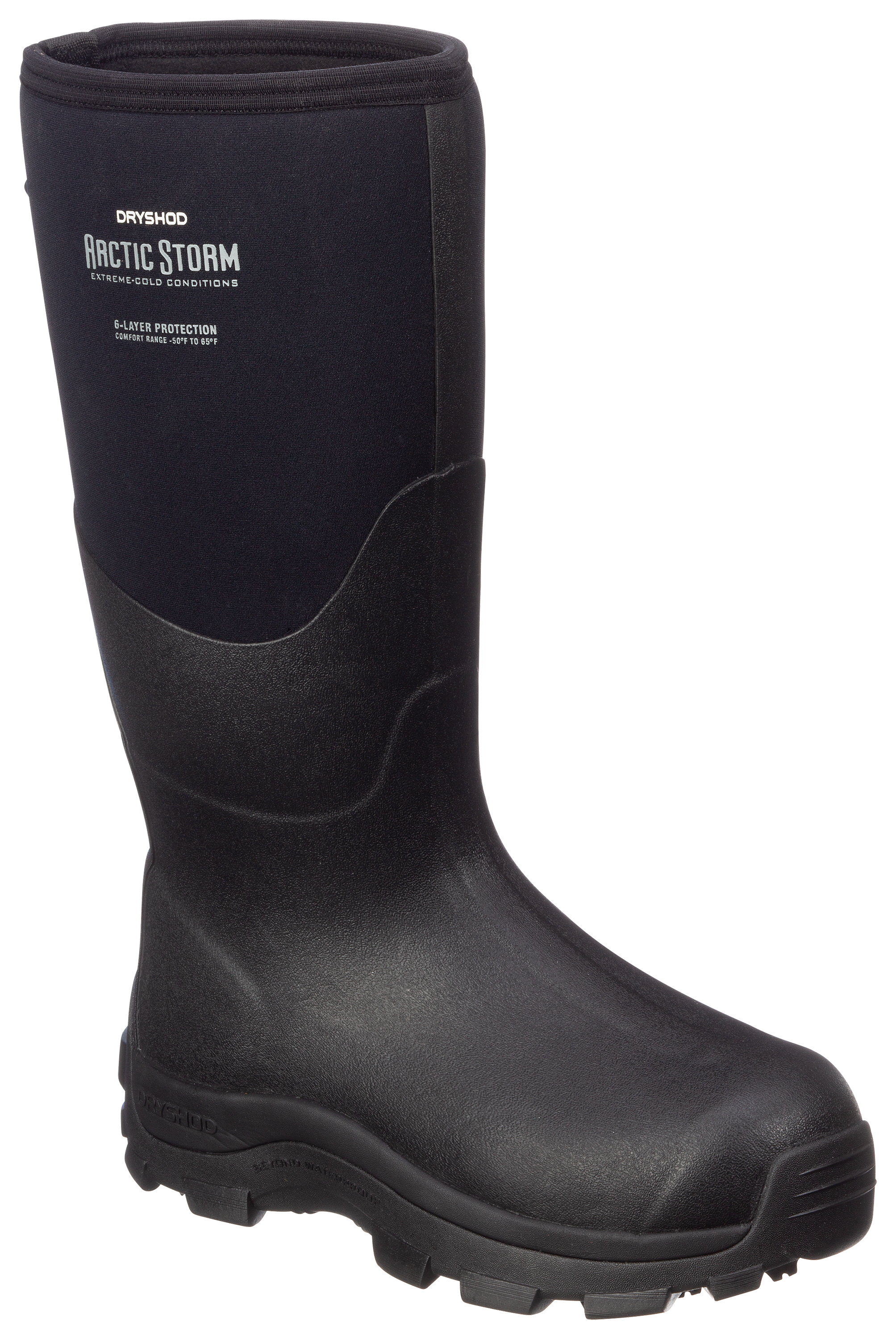 Dryshod Arctic Storm Extreme-Cold Conditions Winter Boots for Men - Black/G