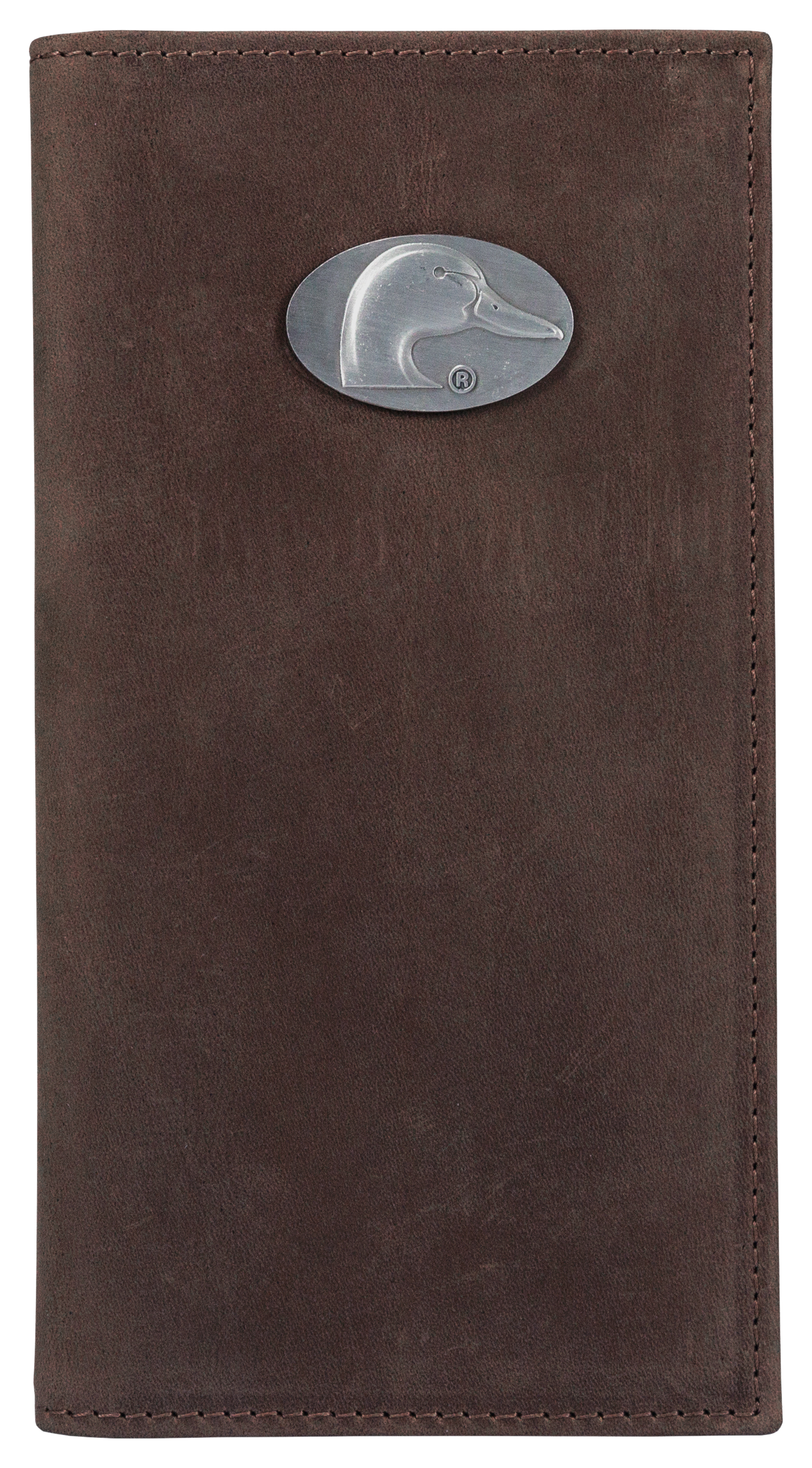 Ducks Unlimited Leather Roper Wallet - Brown Mocha