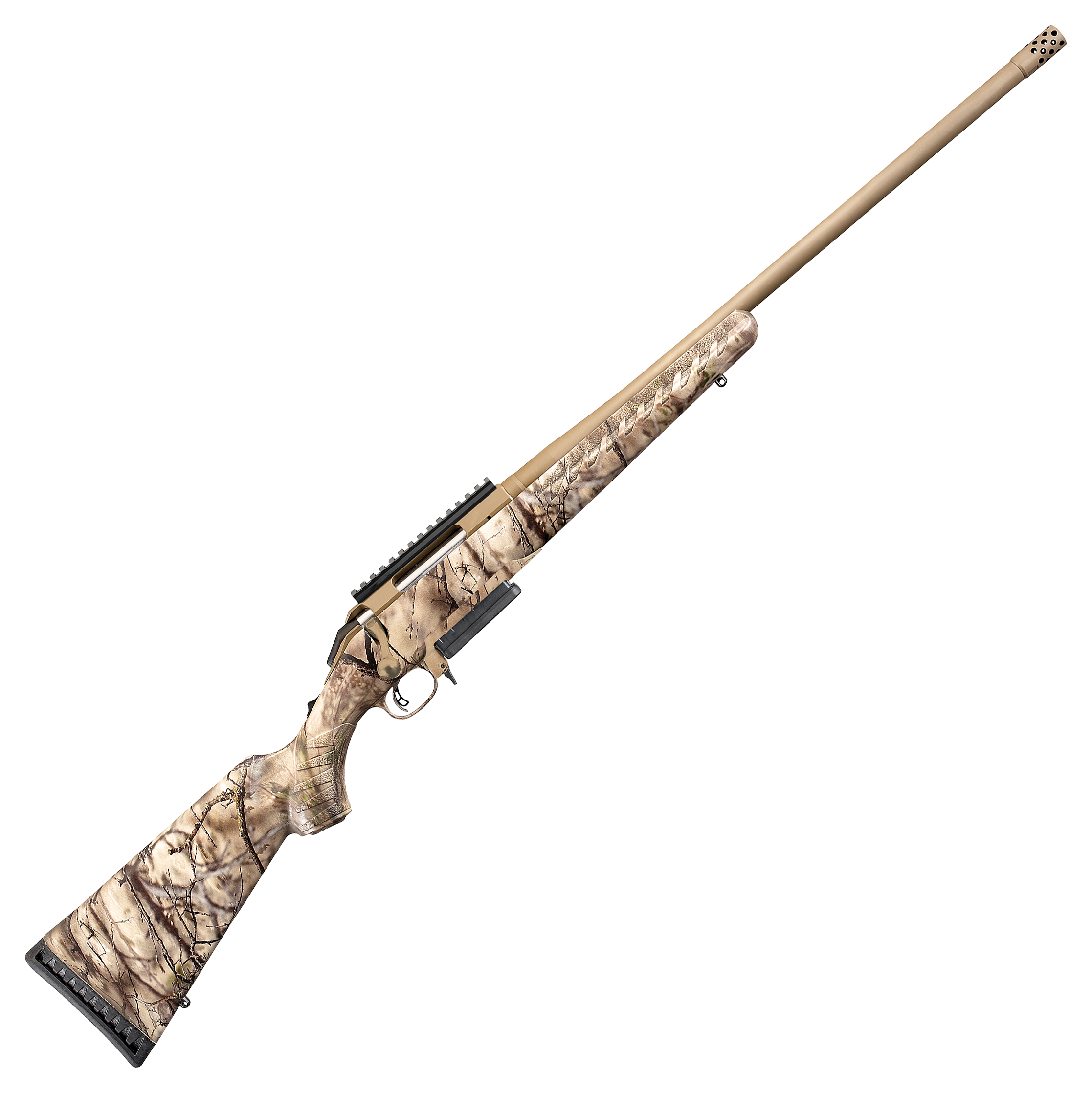 Ruger American Go Wild Camo BoltAction Rifle  65 Creedmoor