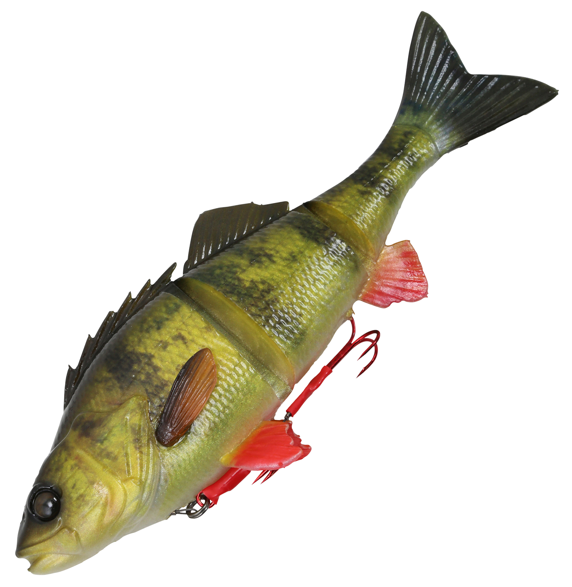 Image of Savage Gear 4D Line-Thru Yellow Perch - 6-3/4″ - Perch