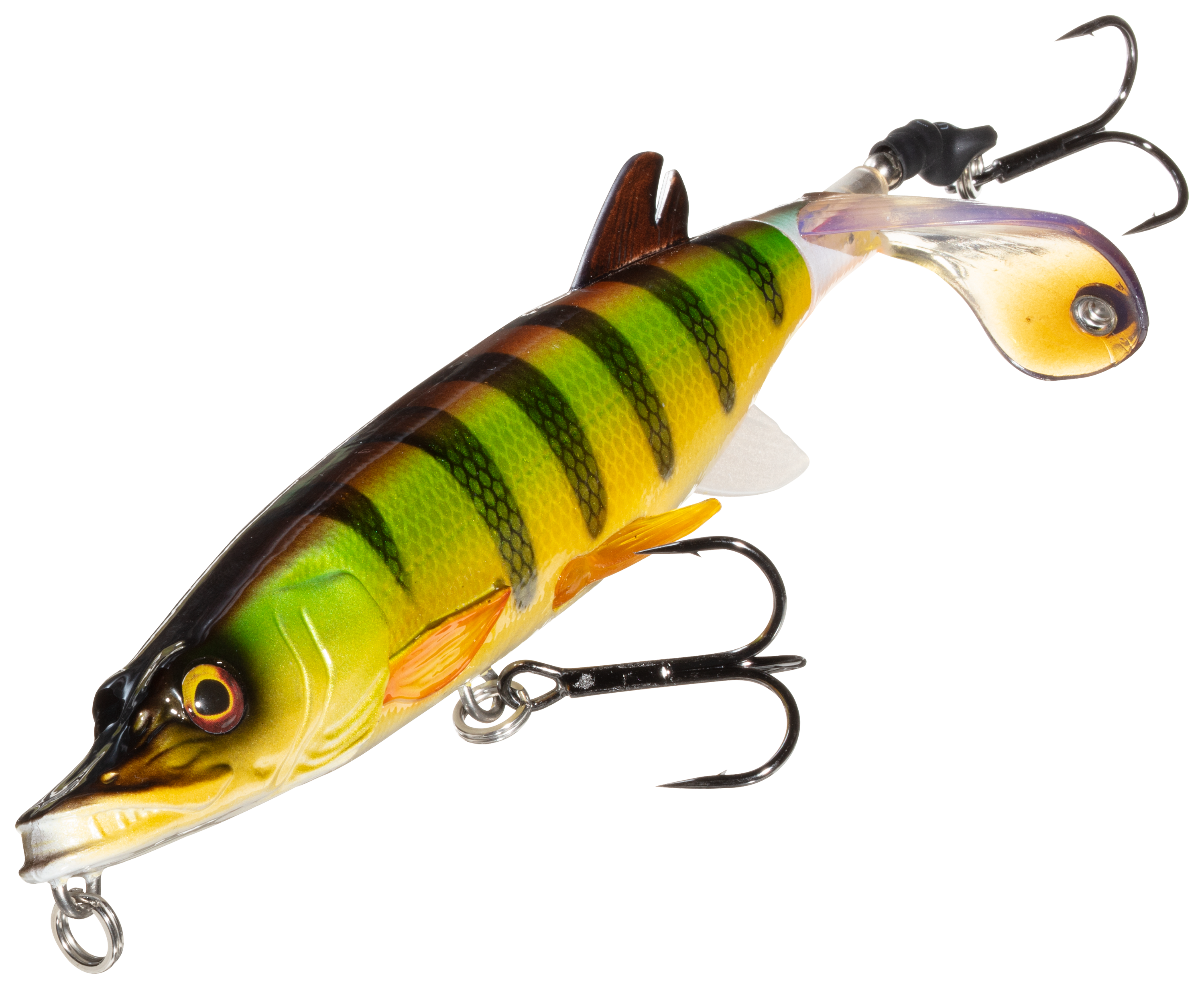 Image of Savage Gear 3D Smash Tail Topwater - 6-3/4' - Tiger Perch