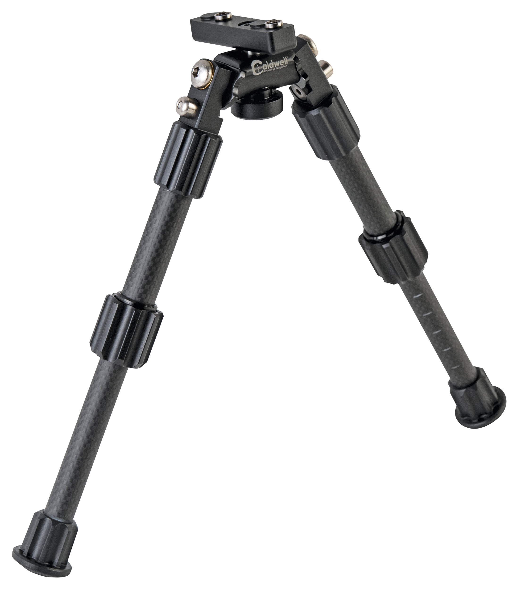 Image of Caldwell Accumax Premium Carbon Fiber M-LOK/KeyMod Bipod - 6″-9″