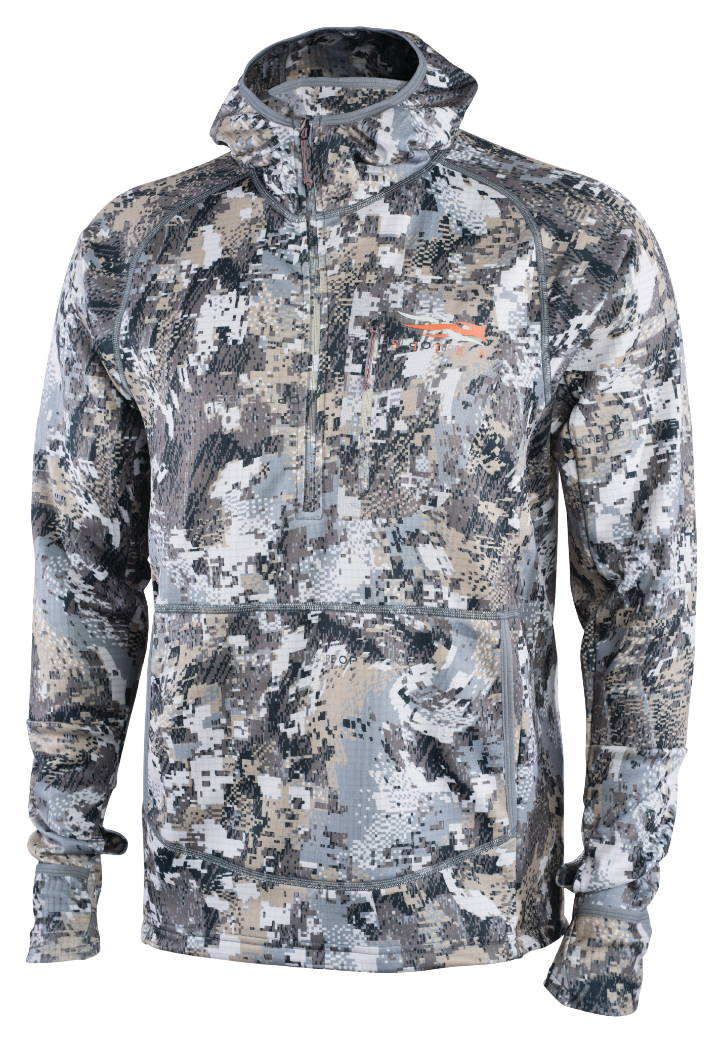 Sitka GORE OPTIFADE Elevated II Concealment Series Fanatic Hoodie for Men - L