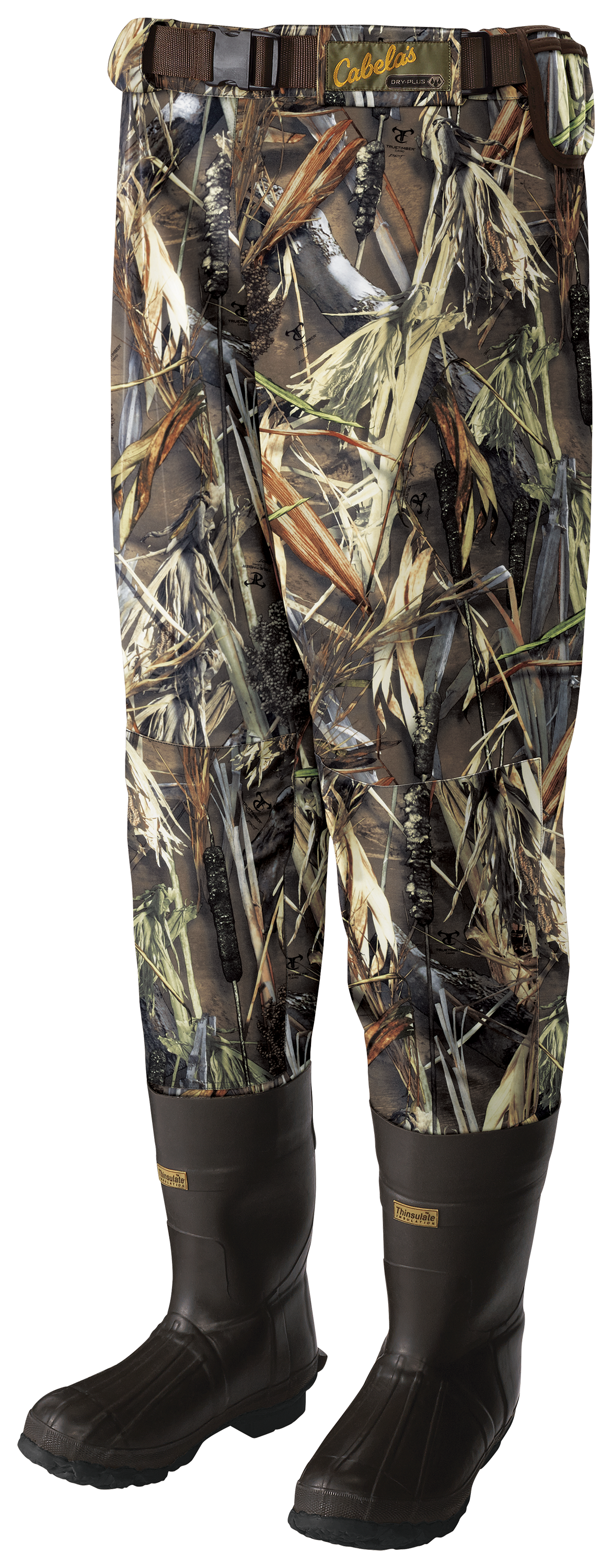 Image of Cabela's Breathable Waist-High Waterproof Hunting Waders for Men - TrueTimber DRT - 9M