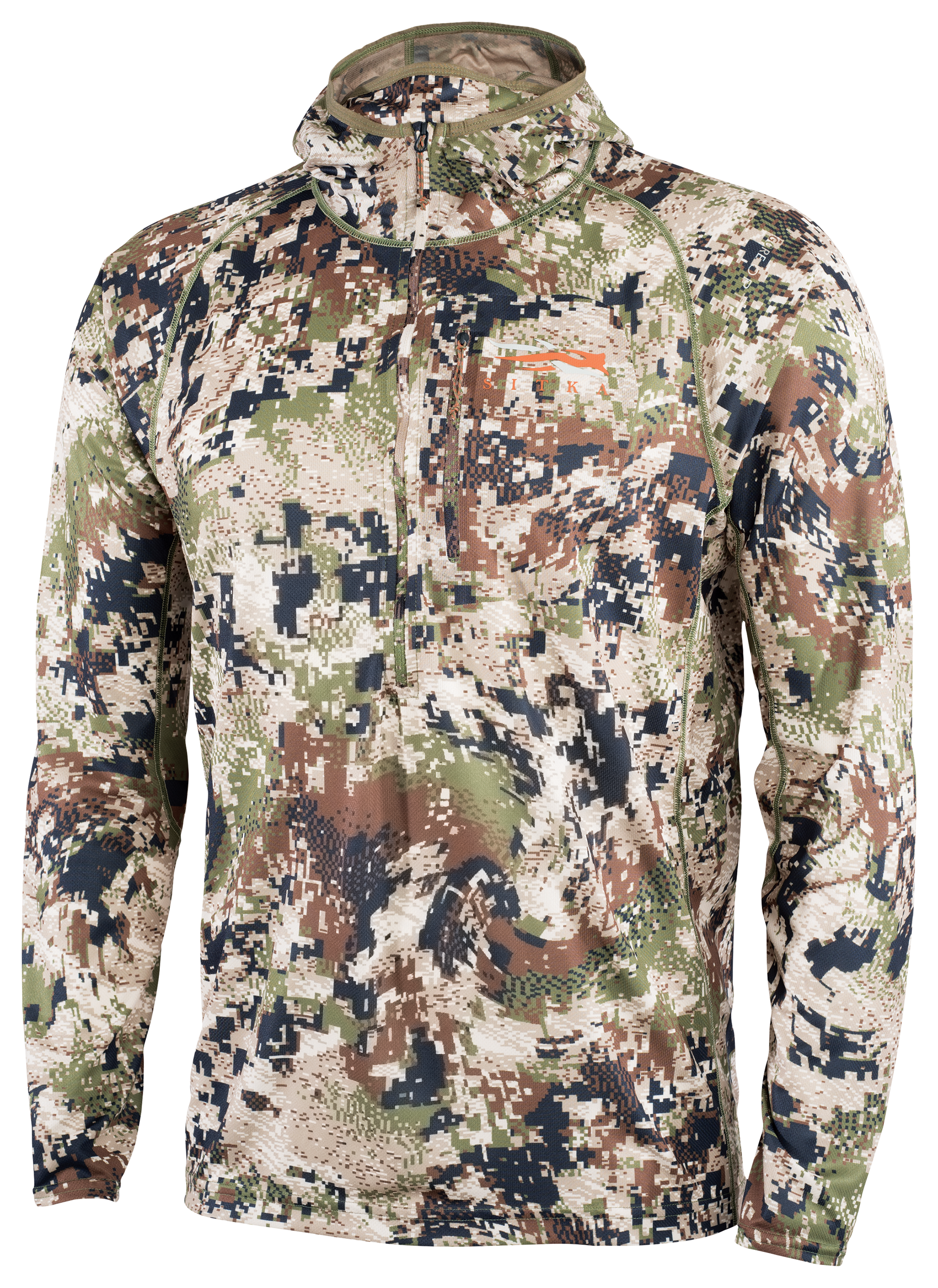 Sitka GORE OPTIFADE Concealment Subalpine Series Core Lightweight Long-Sleeve Hoodie for Men - Gore Optifade Subalpine - L