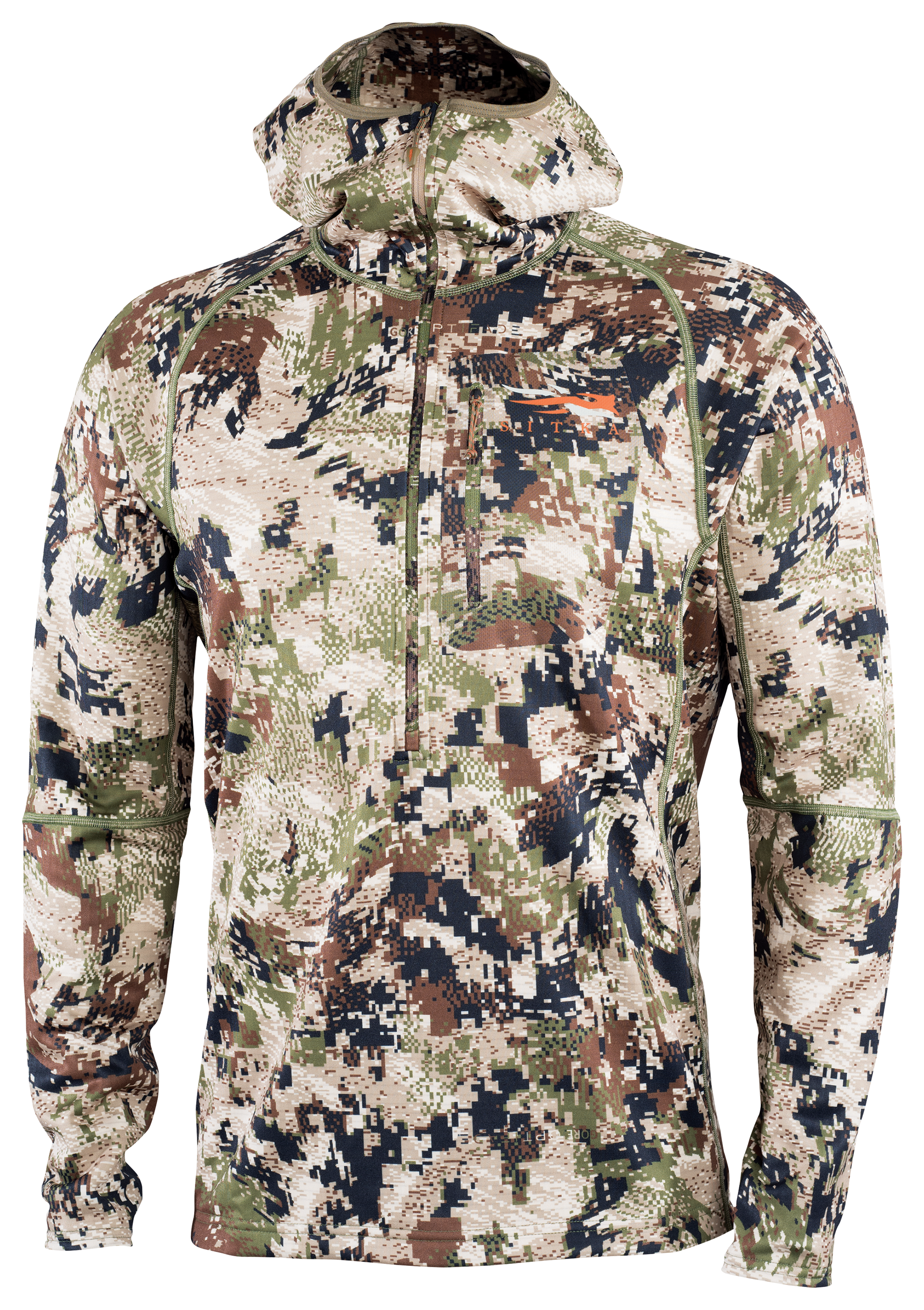 Sitka GORE OPTIFADE Concealment Subalpine Series Half-Zip Heavyweight Hoodie for Men - L