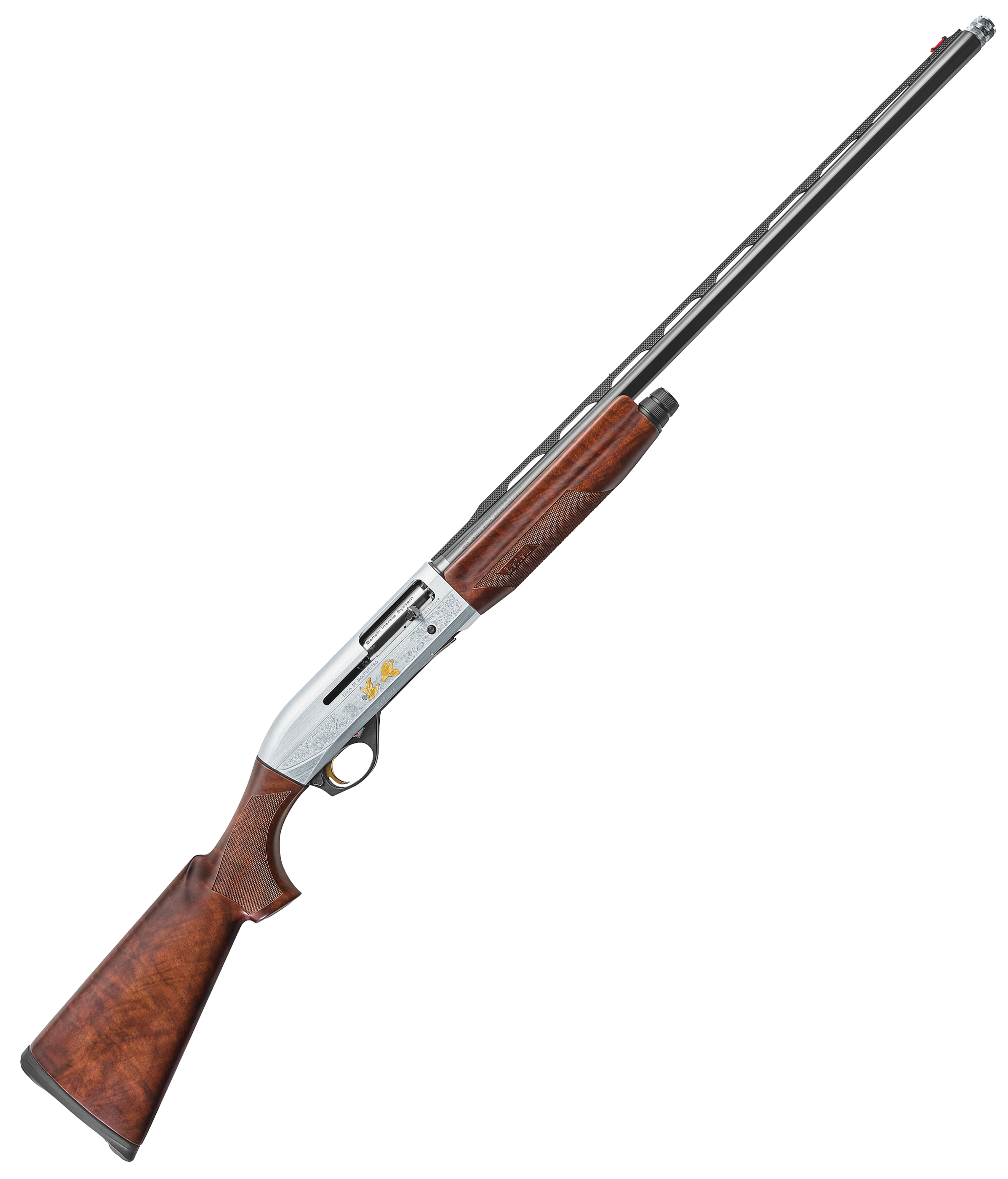 Benelli Montefeltro Silver Featherweight SemiAuto Shotgun  20 Gauge